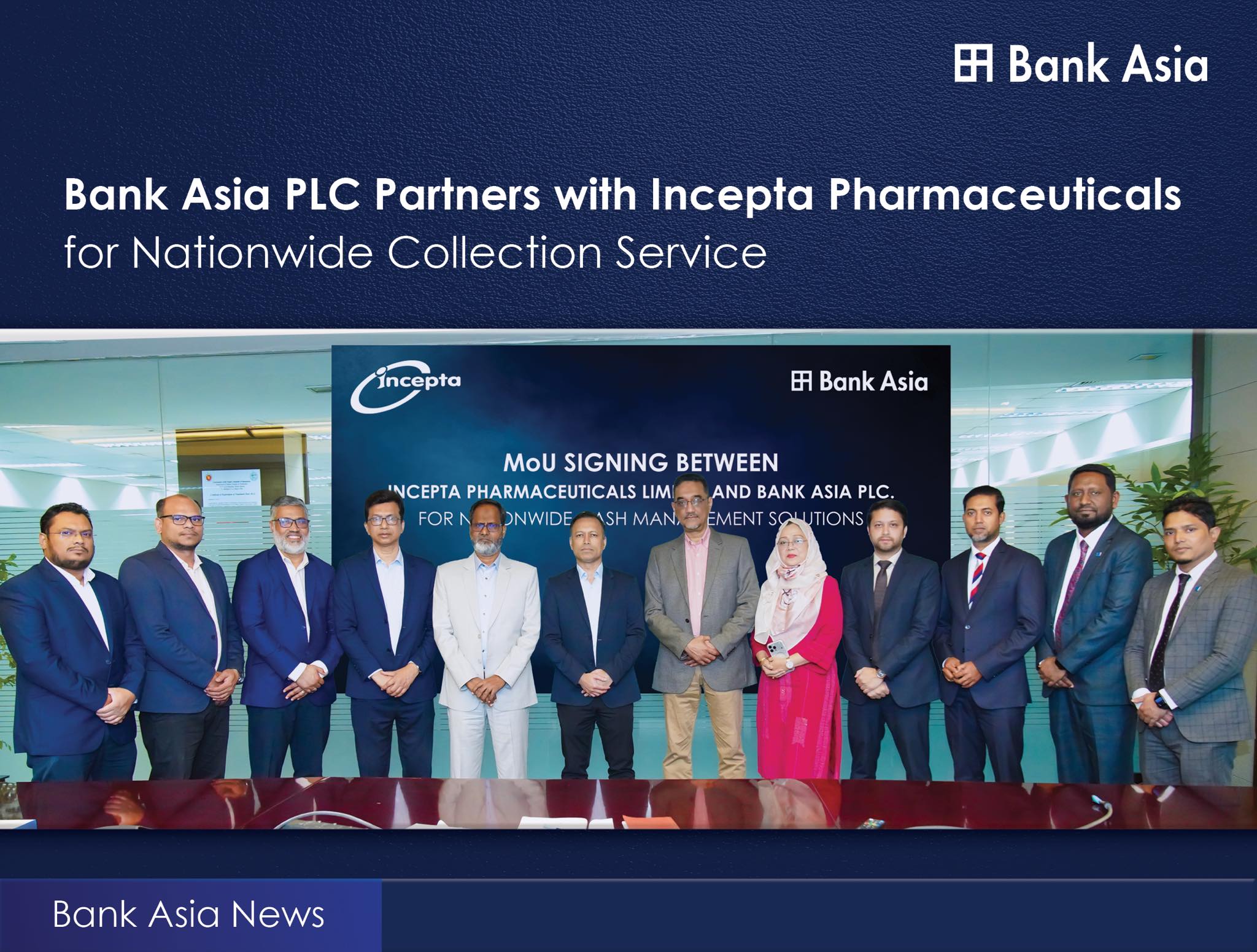 Bank Asia PLC. - Bank Asia PLC has partnered with Incepta... | Facebook