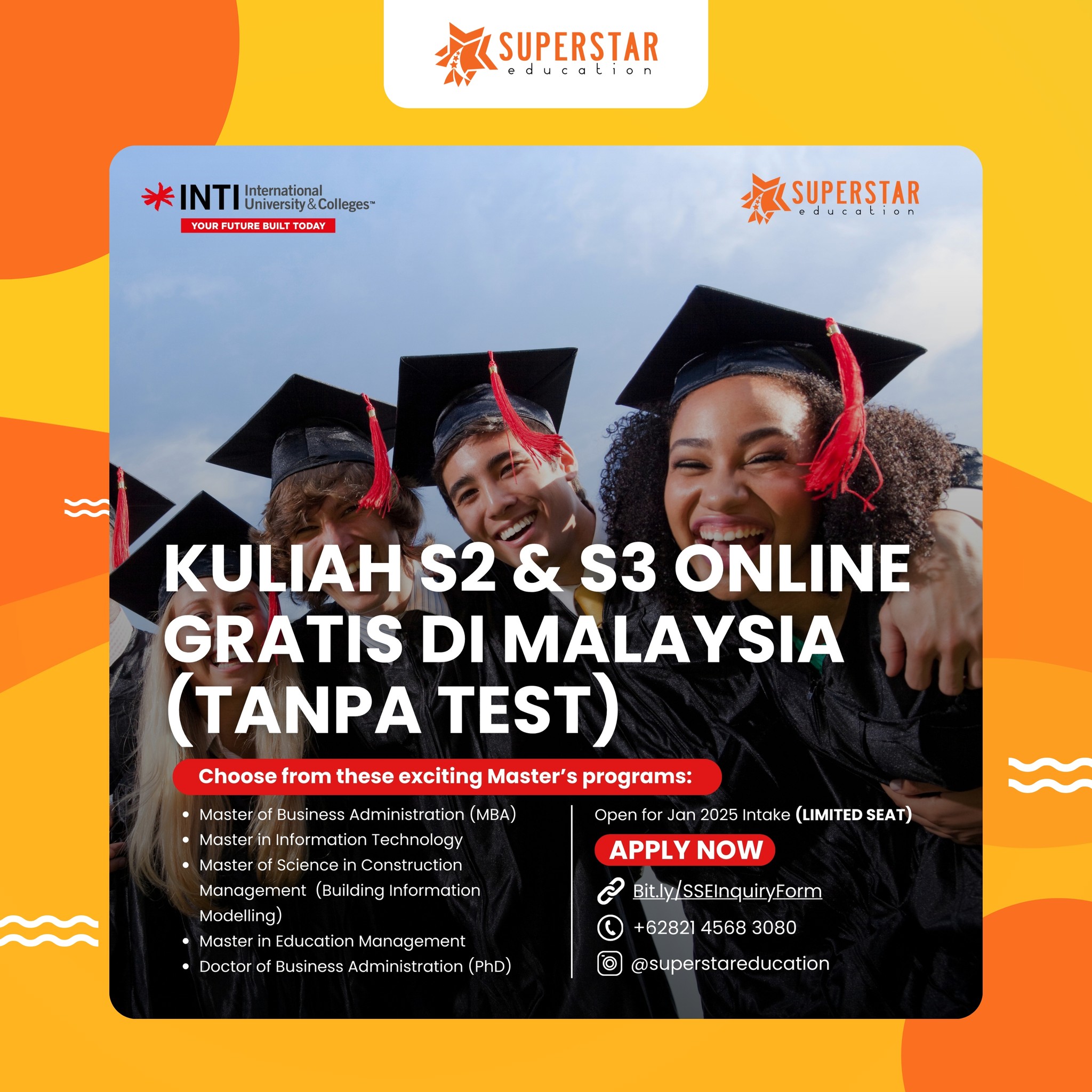 Superstar - 🎓 Kuliah S2 & S3 Online GRATIS di Malaysia (Tanpa Test)! 🌏 ...