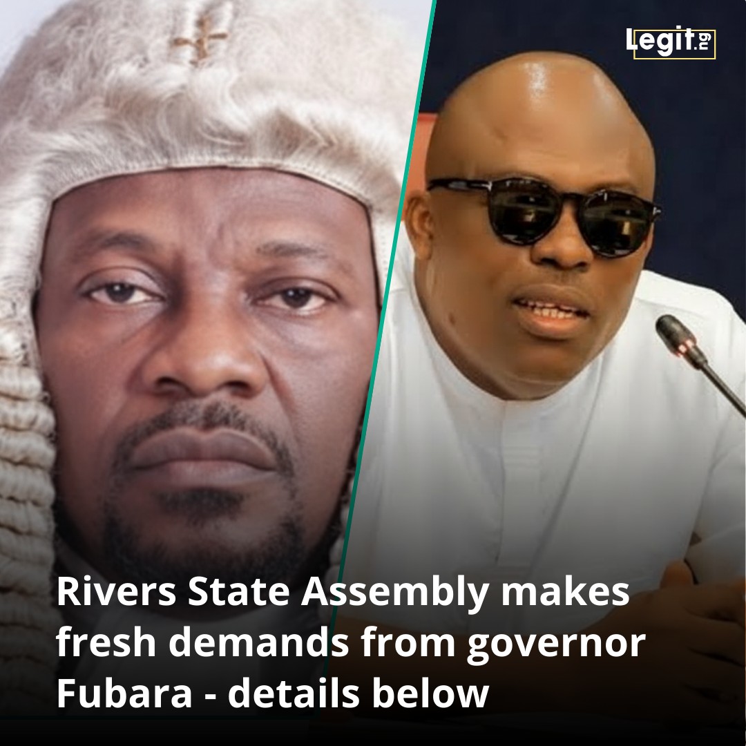 Legit.ng - The Rivers State House of Assembly has made... | Facebook