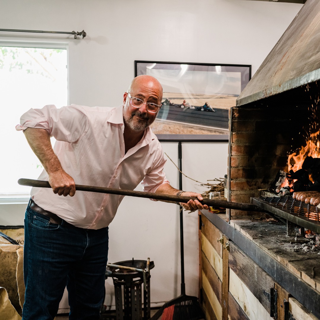 Host Andrew Zimmern visits families... - Magnolia Network