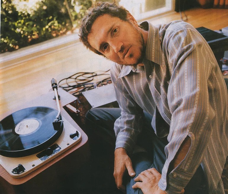 John Frusciante in 2004 album recording sessions