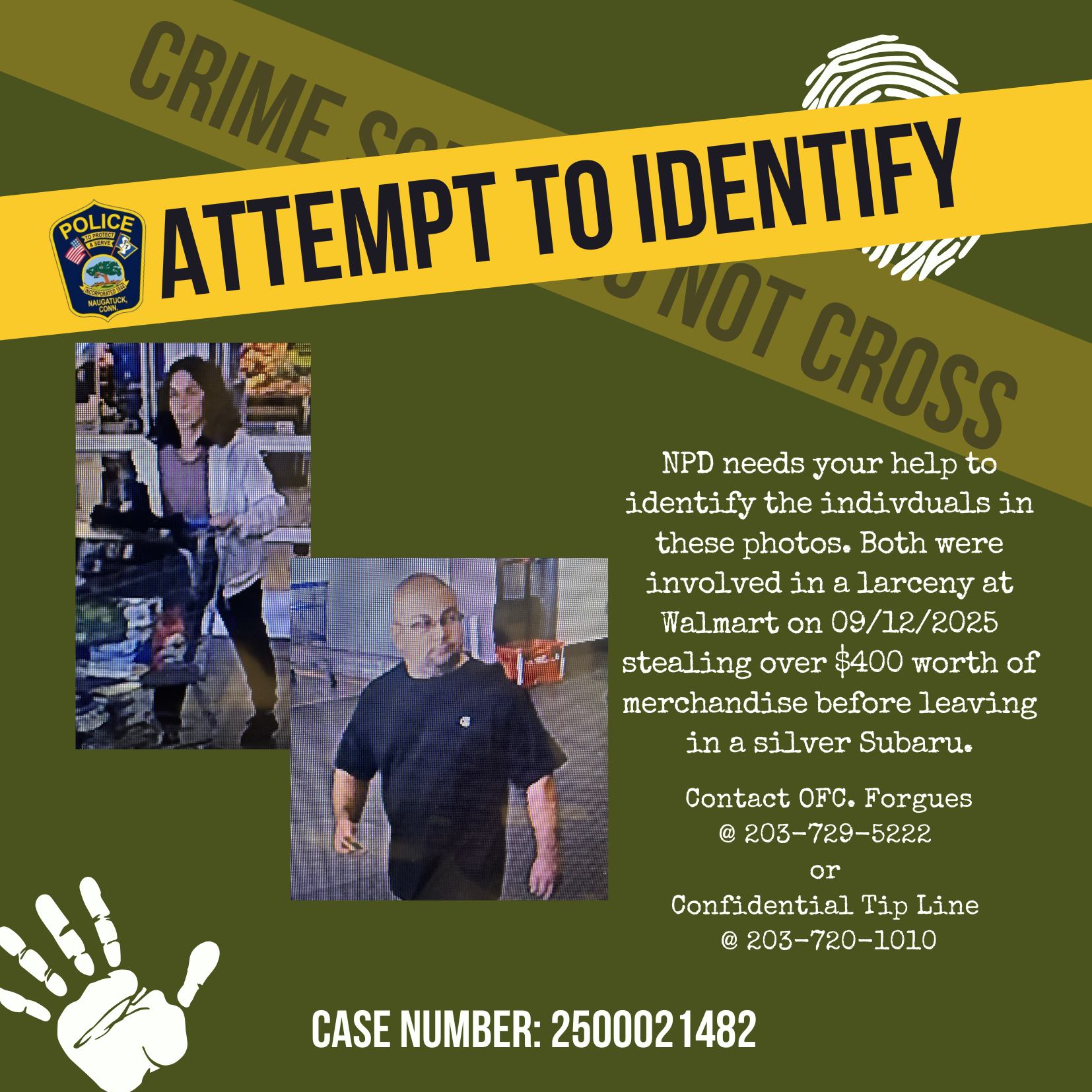 Naugatuck - Do you know who they are? Naugatuck Police need your help ...