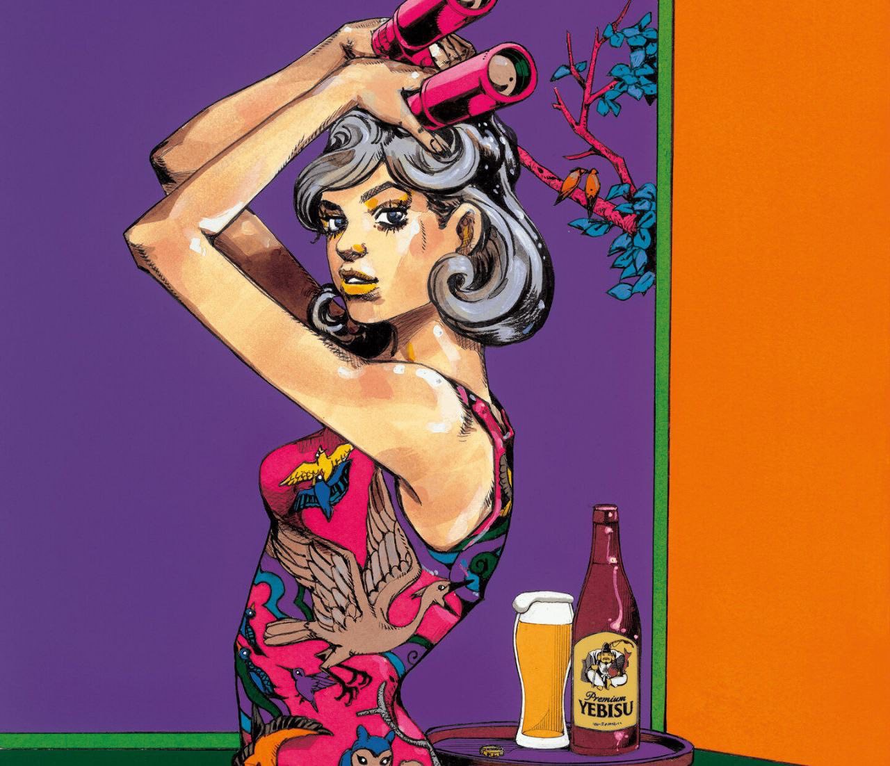 Hirohiko Araki x Yebisu Beer?⭐️ Hirohiko Araki × Yebisu Beer is 