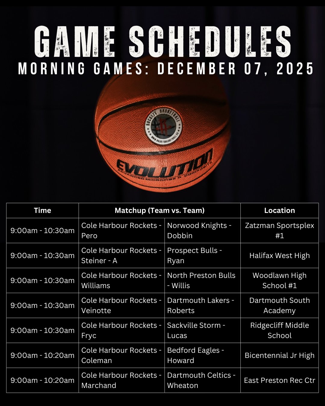Cole Harbour Minor Basketball Association - Group Merch Order Update Hi ...