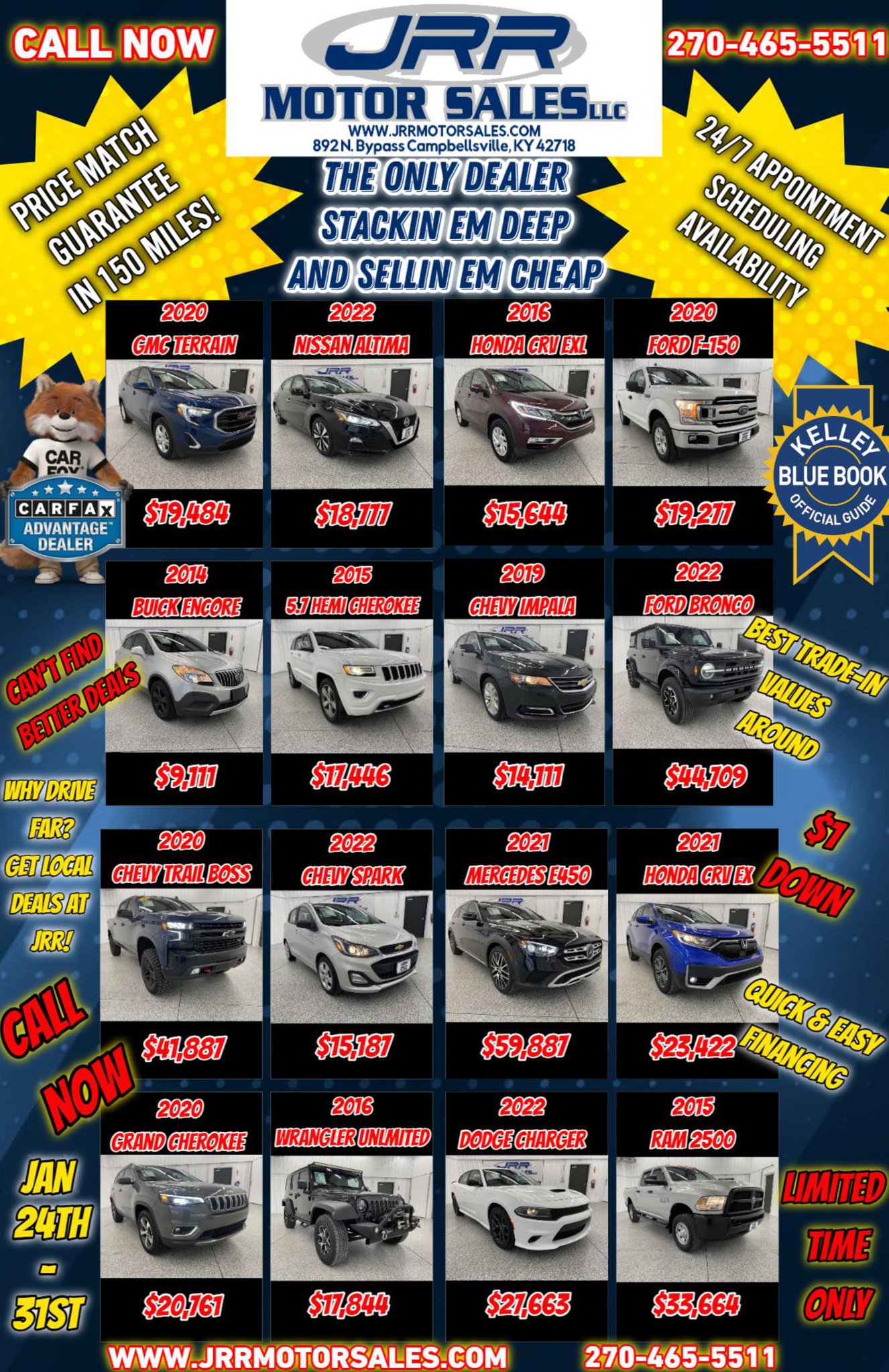 JRR - 🌟🚗 WELCOME TO JRR MOTOR SALES! 🚗🌟 PRICE MATCHER SALE!!!!! 🎉 We're ...