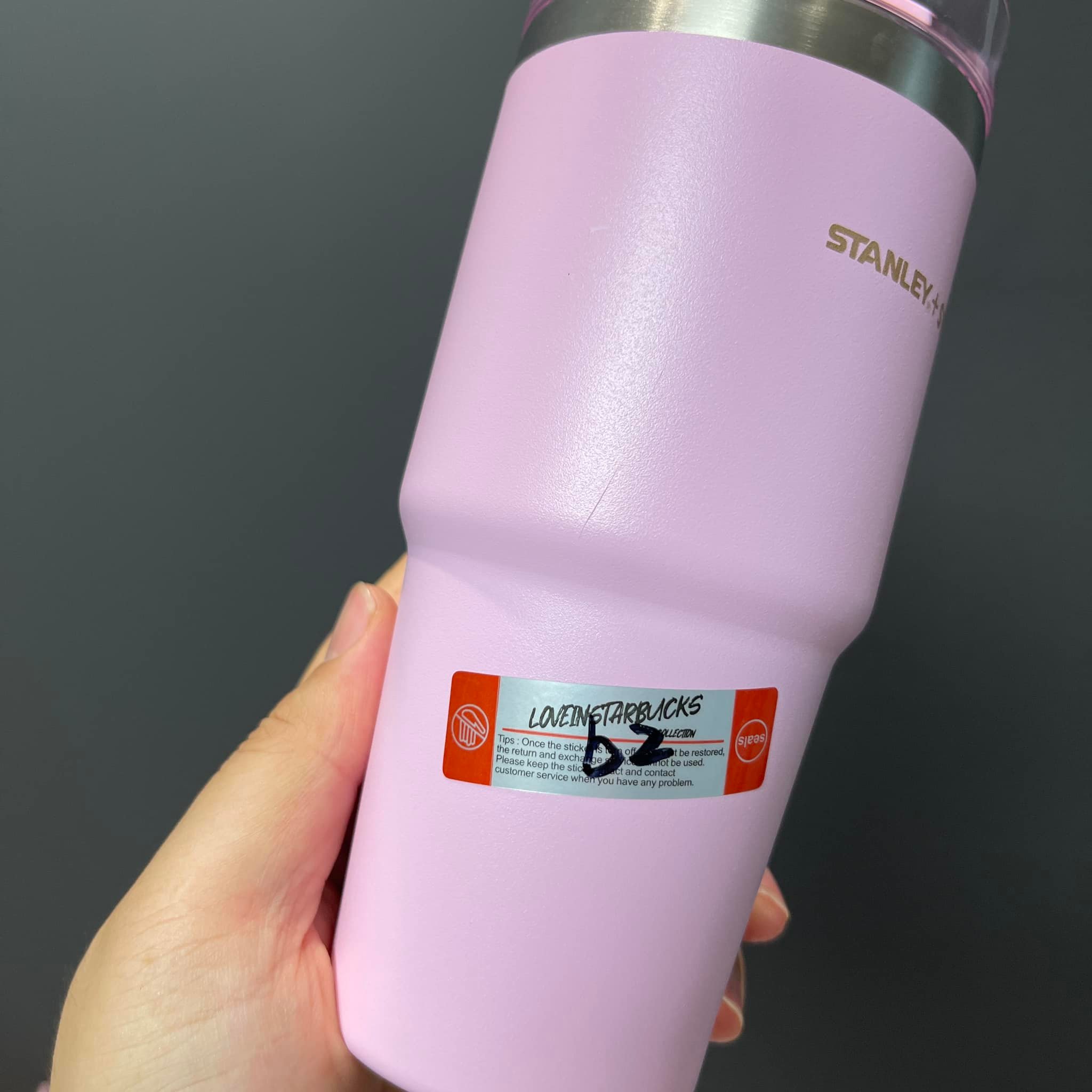 flaw Starbucks Stanley Tumblers Sakura pink Stainless steel cup 