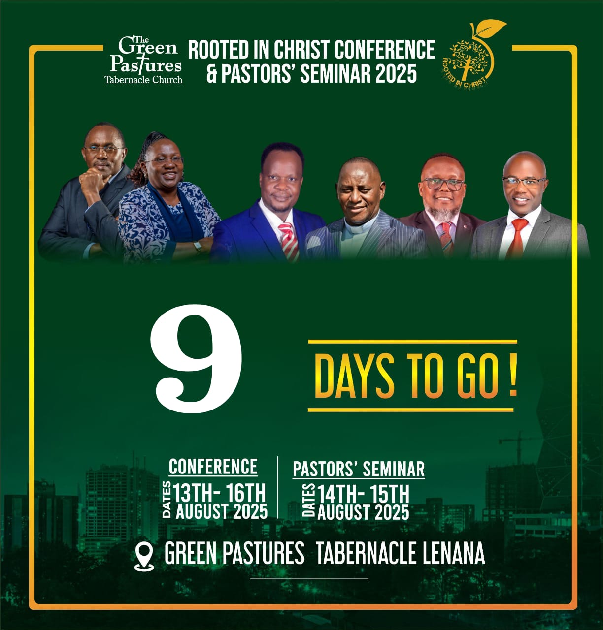 We’re getting closer day by... - Rooted in Christ Conference | Facebook