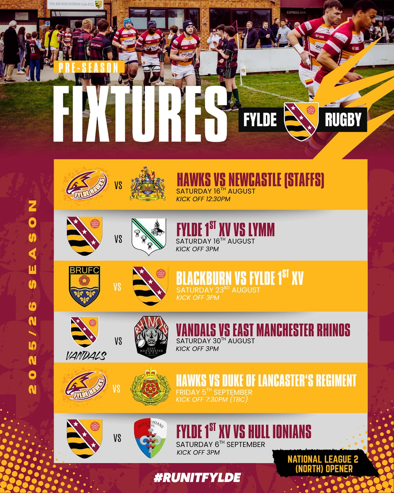 Fylde RFC - Fylde RFC added a new photo.