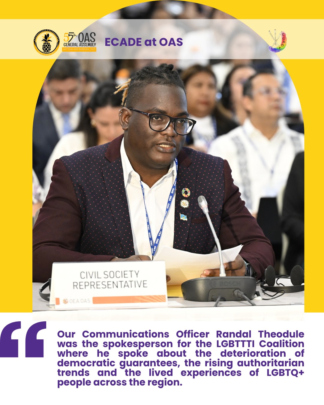 During the Dialogue... - ECADE - Eastern Caribbean Alliance | Facebook