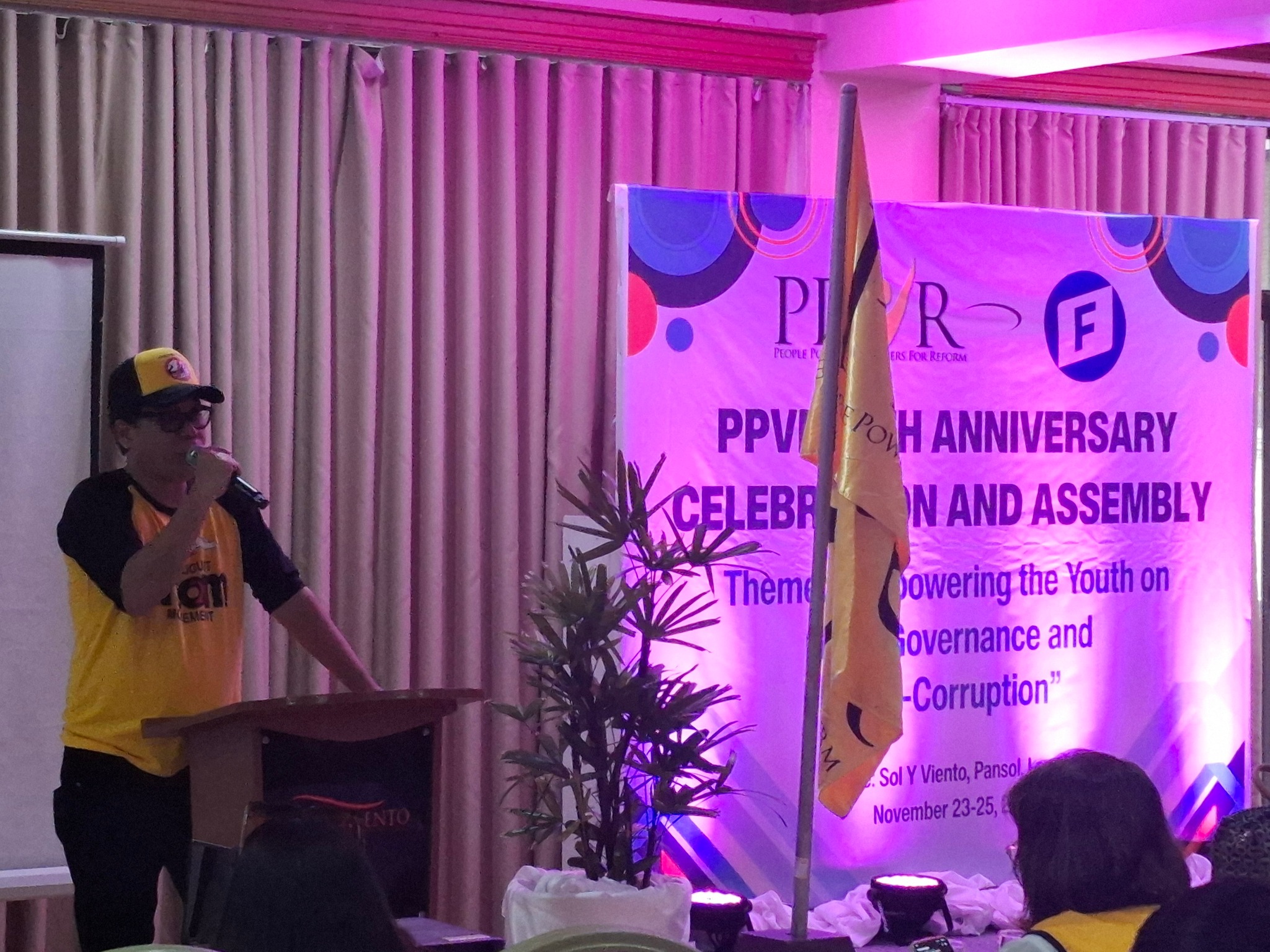 PPVR - 🎗🎗Mr. Voltaire spoke before the PPVR youth about... | Facebook