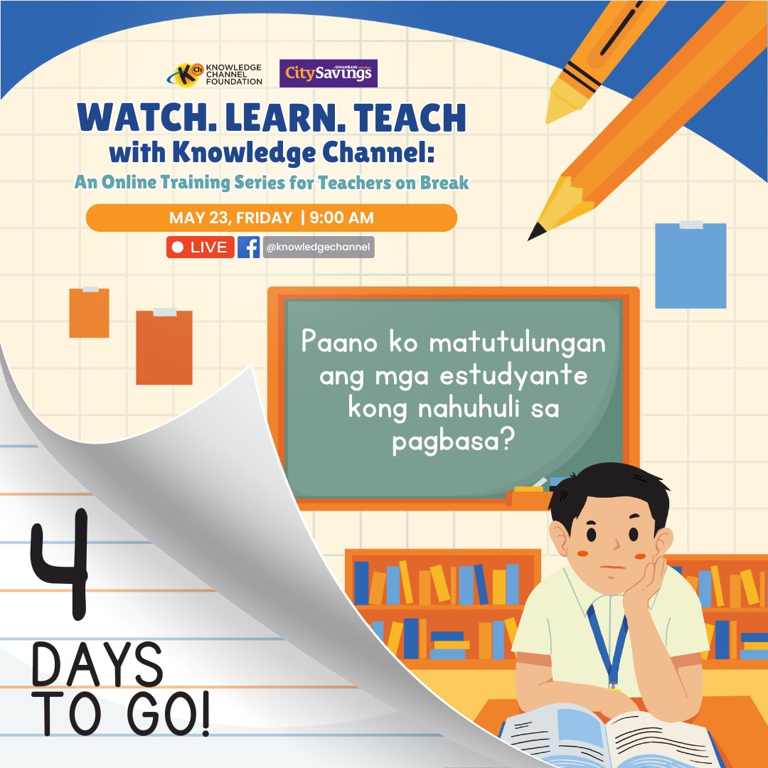 Knowledge Channel - Dahil ang April ay #NationalLiteratureMonth, may ...