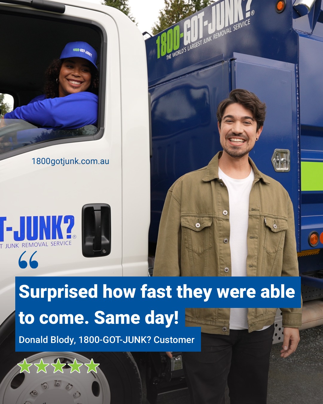 1800-GOT-JUNK? Australia added... - 1800-GOT-JUNK? Australia