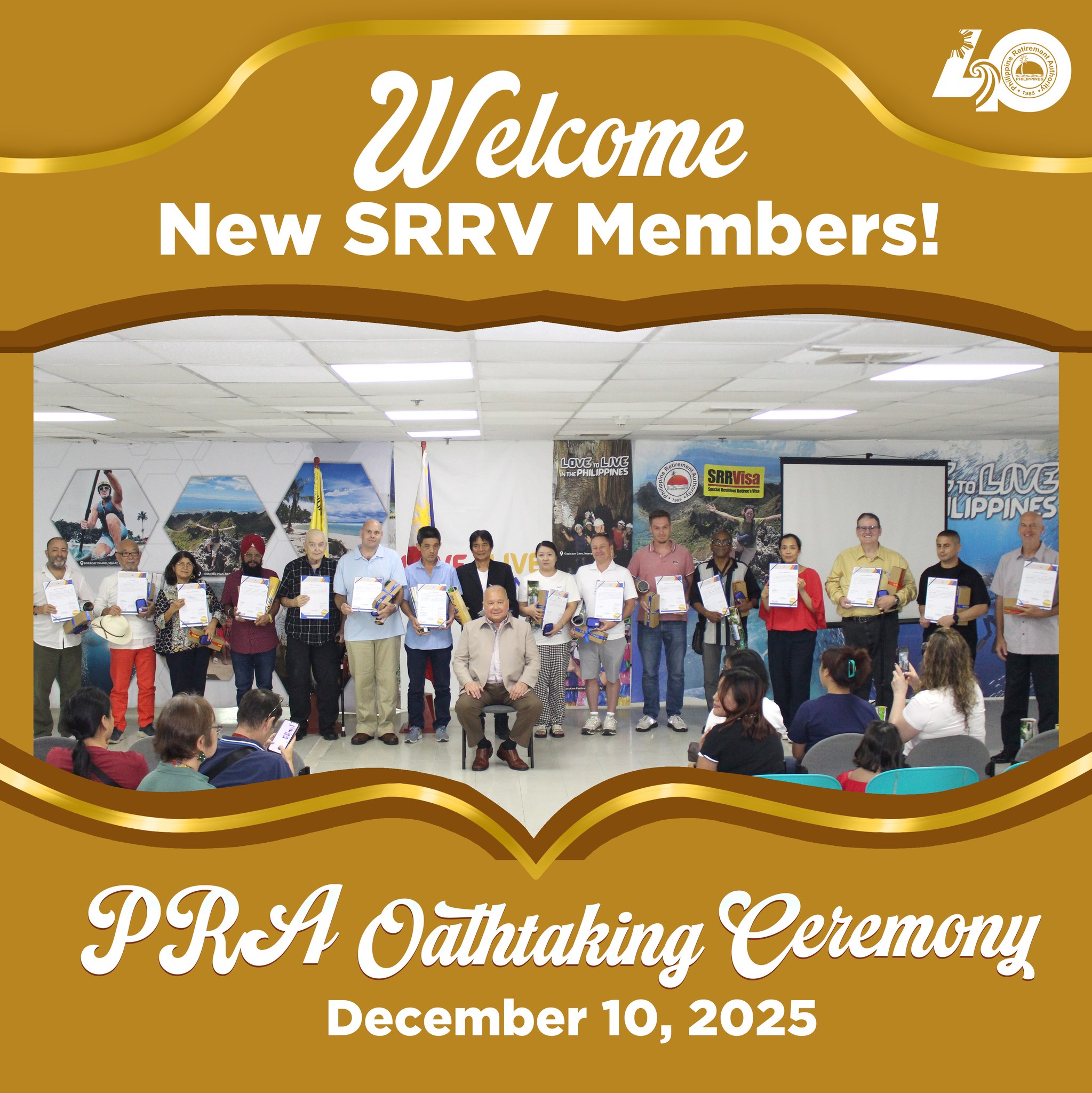 Philippine - PRA welcomes new SRRV members from the United States ...