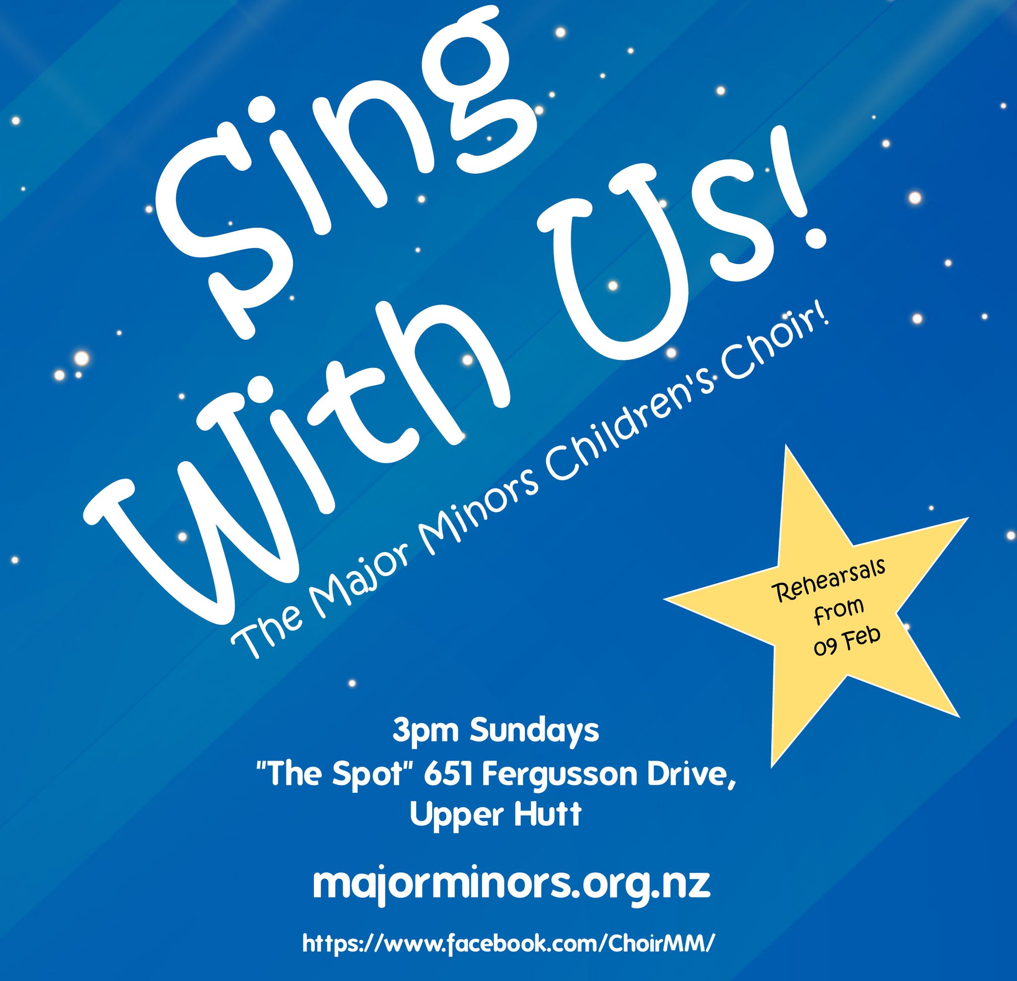 Major - Calling All Young Singers! Do you know a child who loves to ...