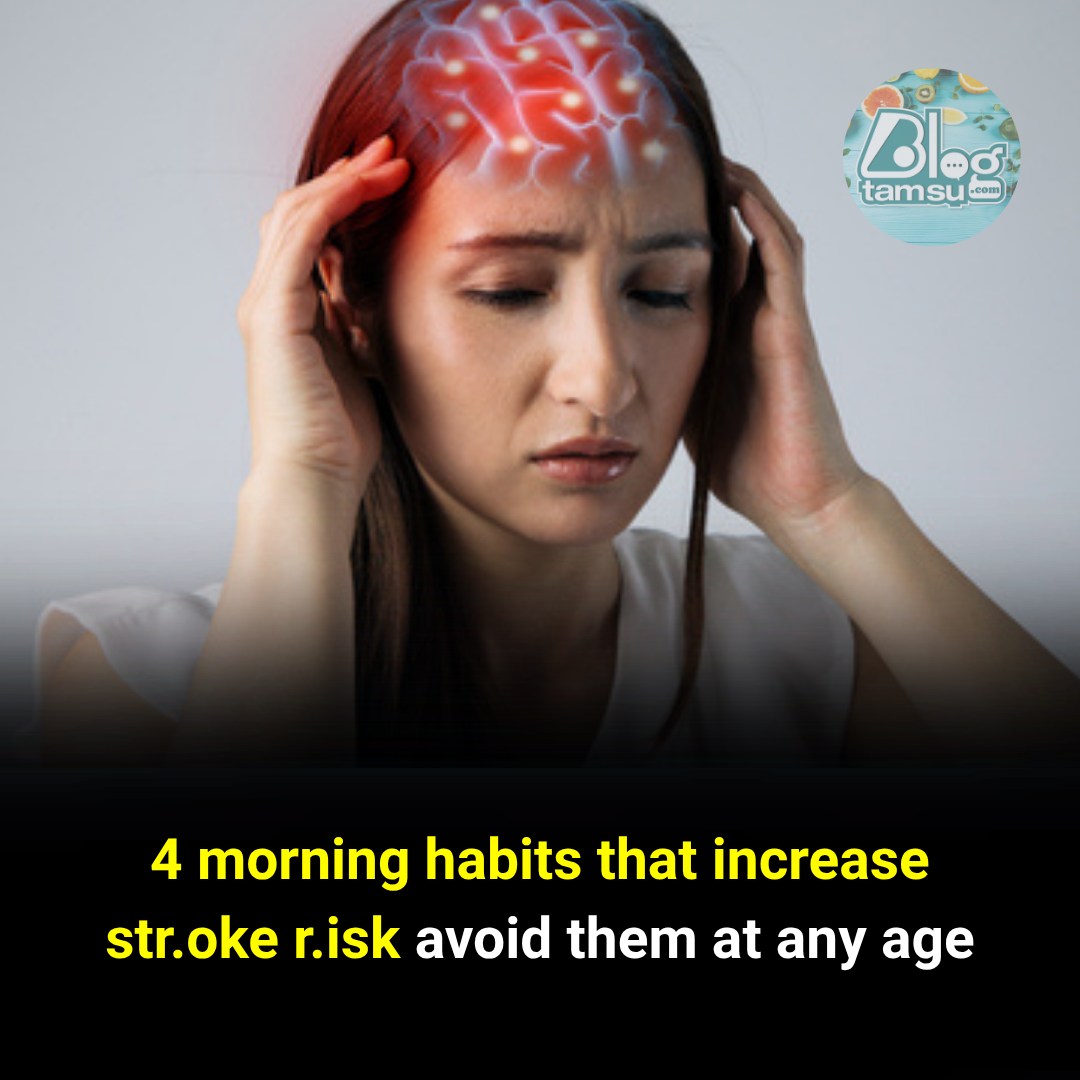 Blog - These 4 Morning Habits Can Raise Your Str.oke R.isk — Avoid Them ...