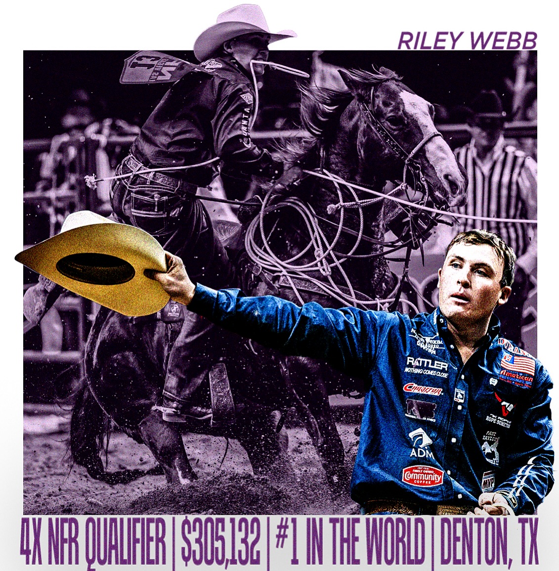 Rattler Rope - Looking to set a three-peat, Riley Webb... | Facebook