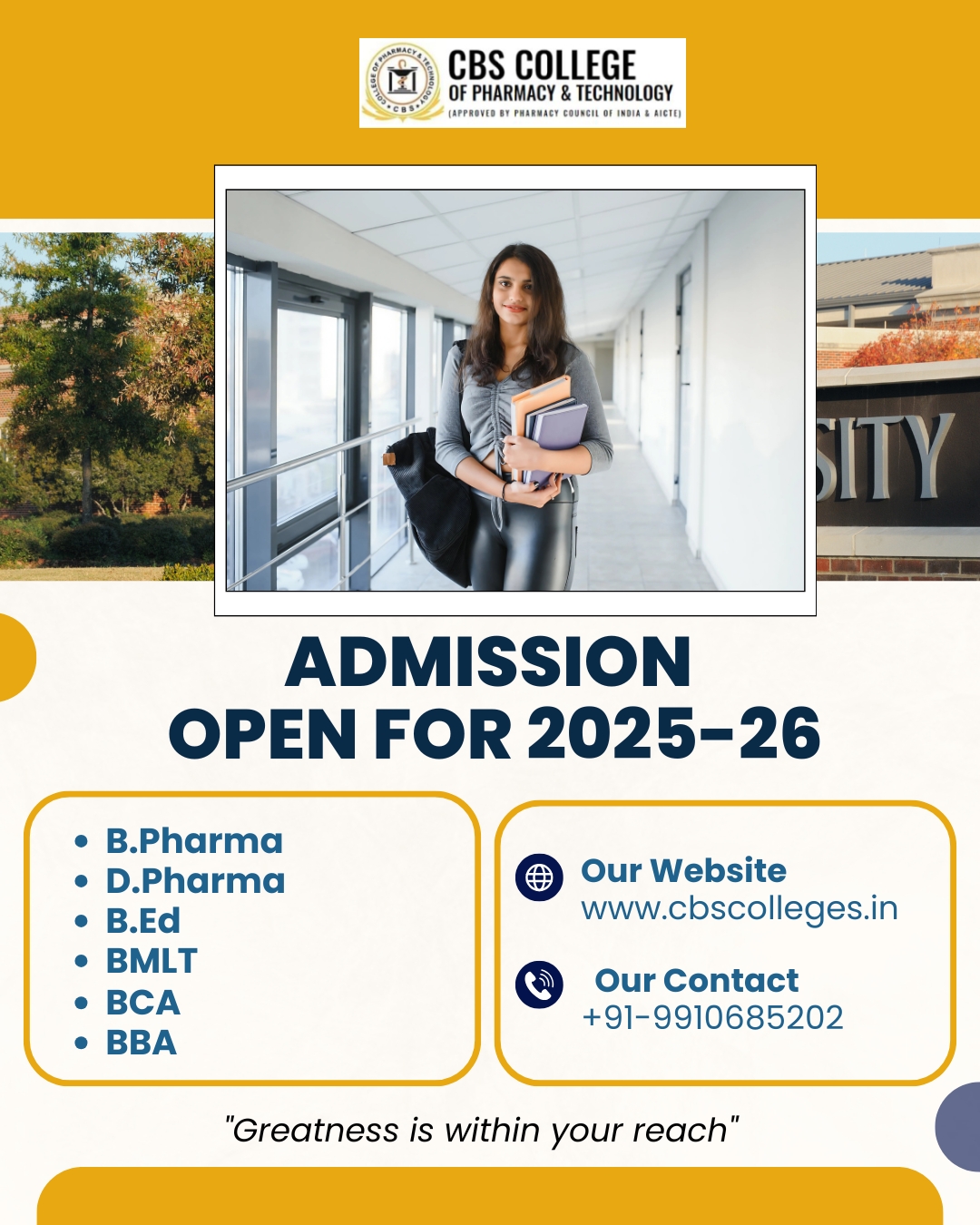 CBS - 🎓 Admissions Open for 2025-26! Step into a brighter future with ...