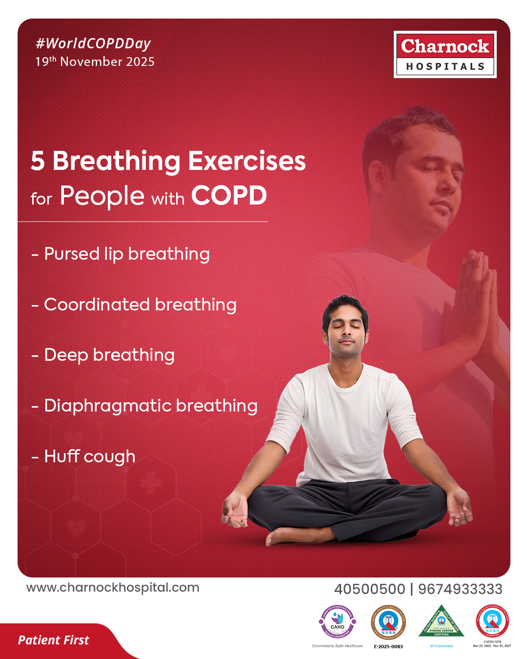 This COPD Awareness Month, stay... - Charnock Hospital | Facebook