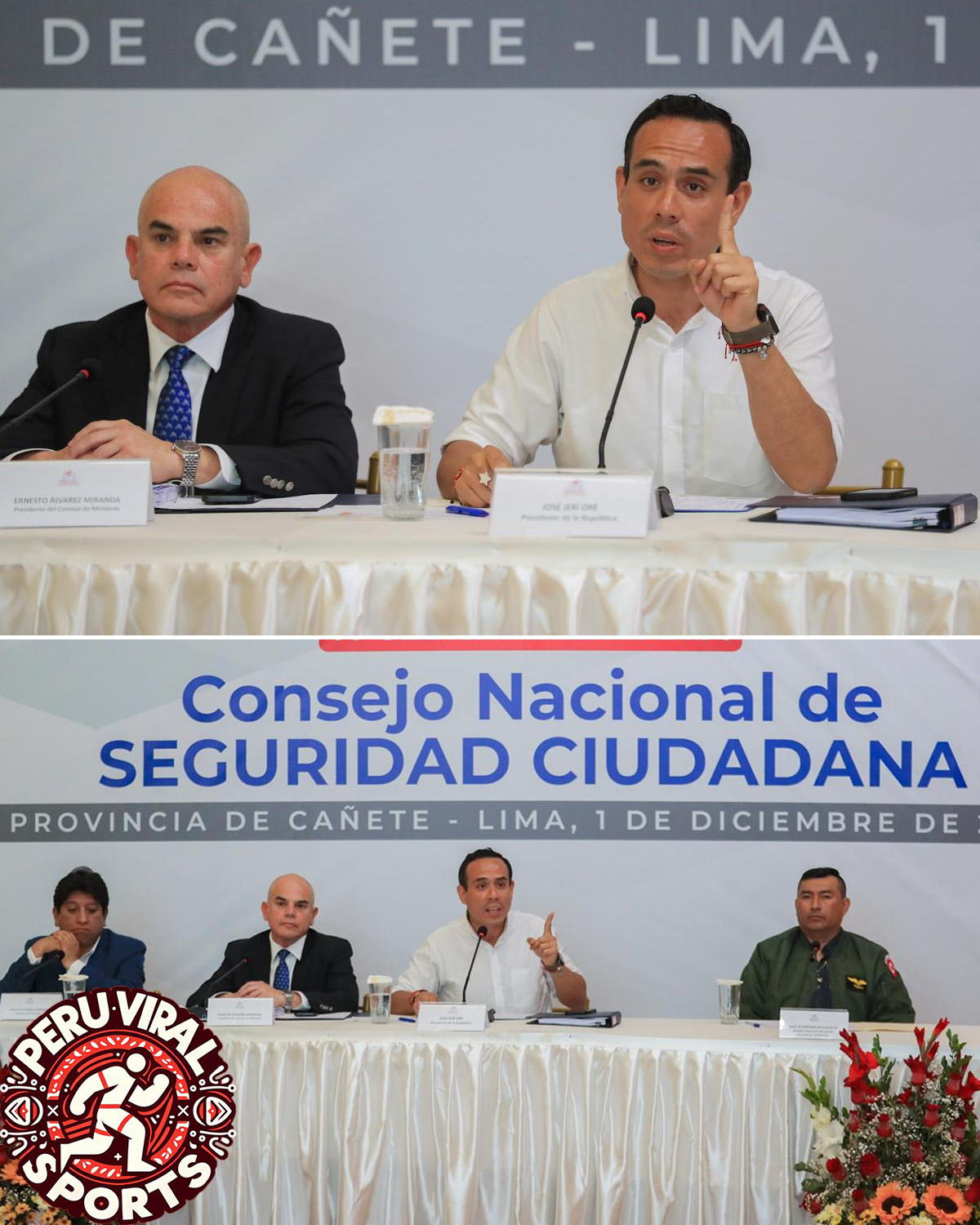 Perú - ¡EL PRESIDENTE DEL PERÚ, JOSÉ JERÍ, PRESIDIÓ SESIÓN DEL CONASEC ...