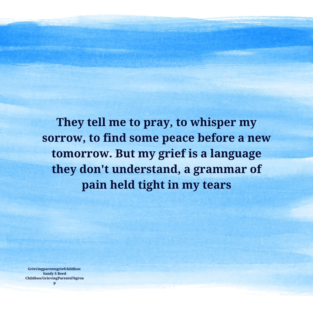 Grieving - 🥀 There are no sweet vowels, no sounds of soft grace, just ...