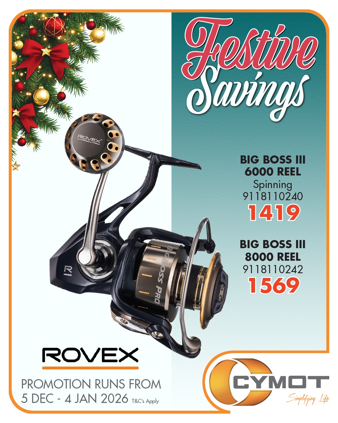 CYMOT - 🎄 Festive Savings Have Arrived at CYMOT! 🎄 From 5 December ...