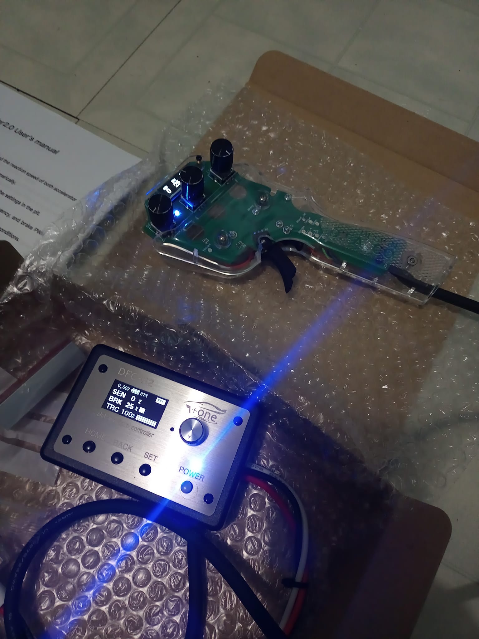 Review of +1 Digital Controller for Slot Car Racing