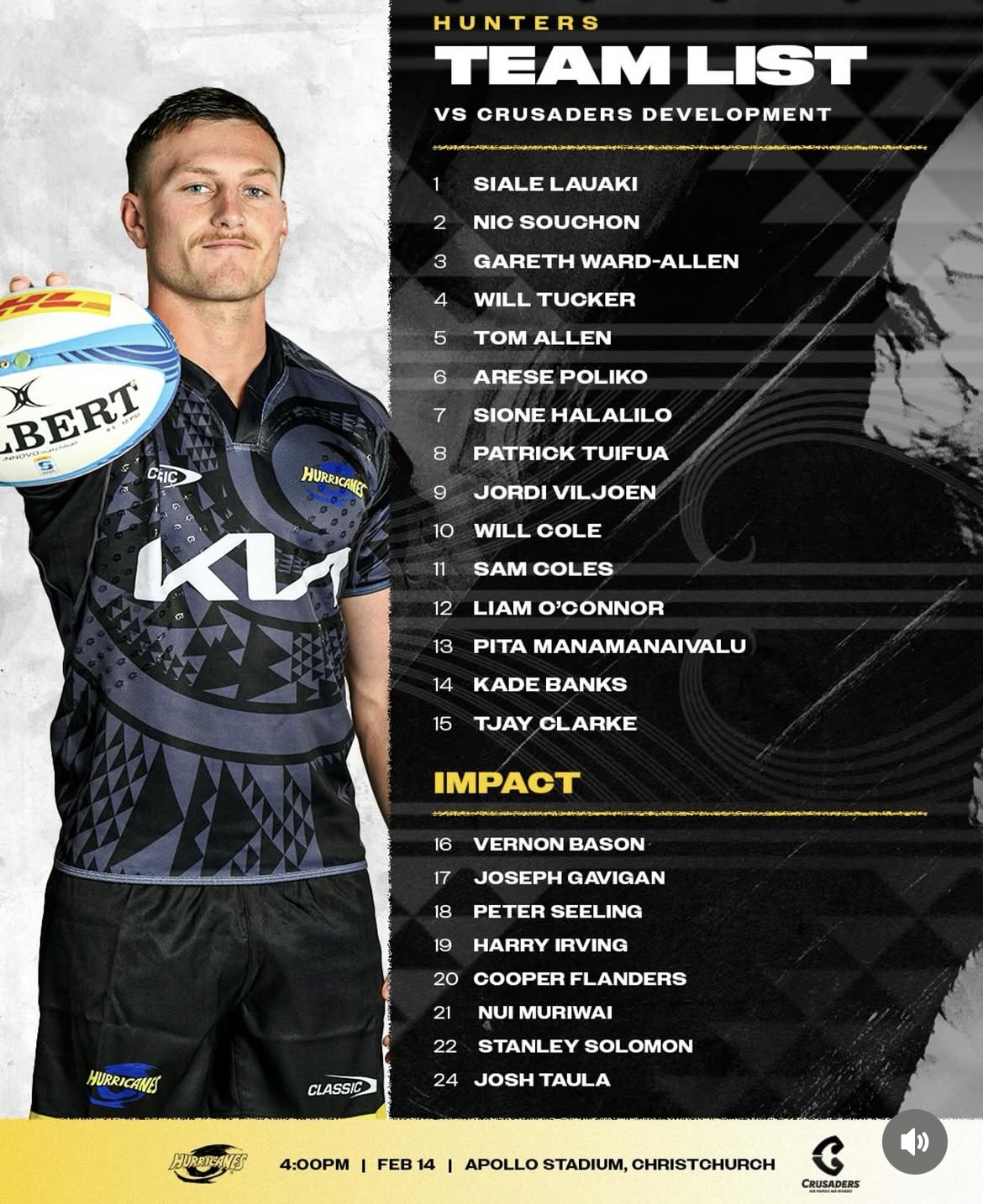 Wairarapa Bush Rugby Union - Good luck and congratulations to Will Cole ...