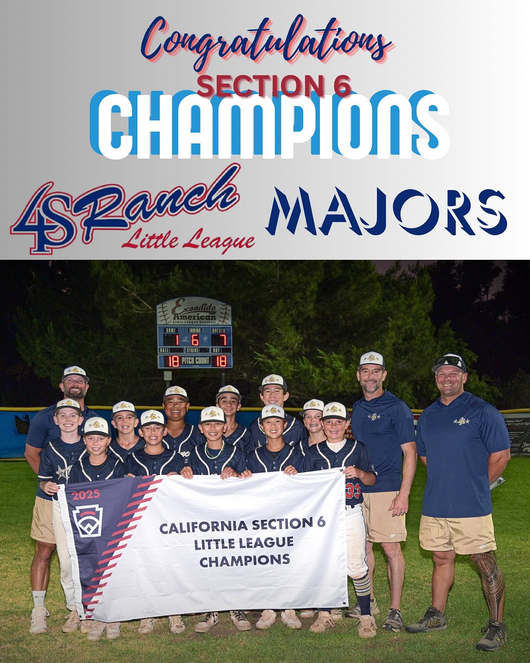 4S Ranch Little League | San Diego CA