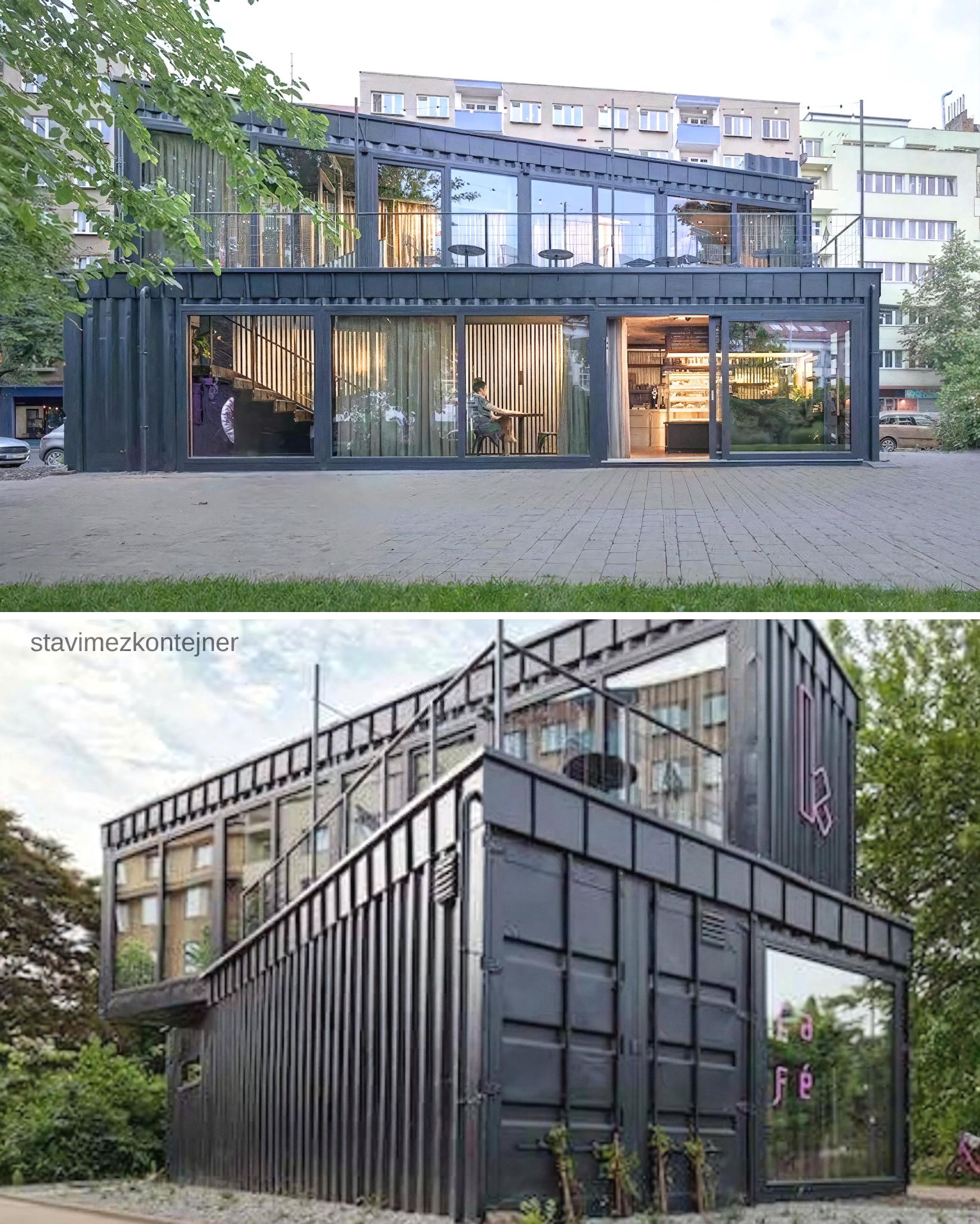 Shipping - From Cargo Boxes to the Coolest Café in Prague 3 Shipping ...