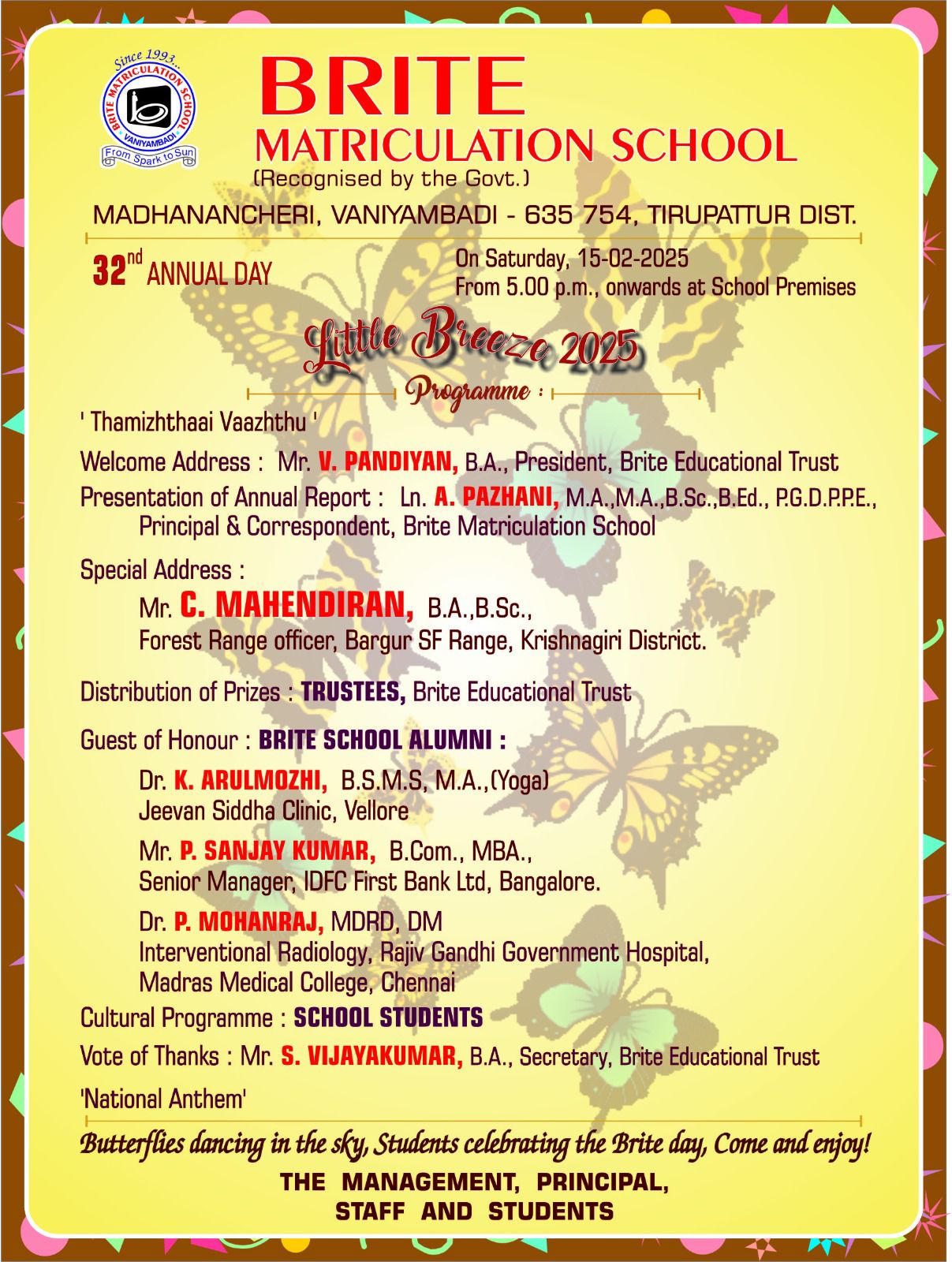 Brite Matriculation School