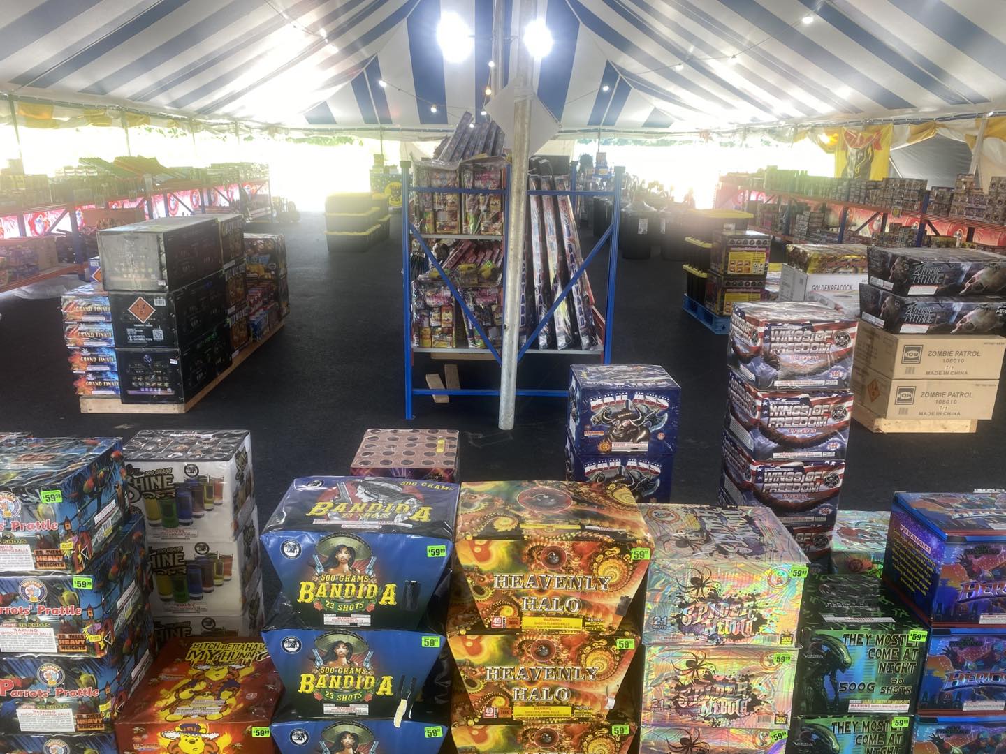 Crazy K Fireworks at 6880 Singleton Parkway in Millington, TN is