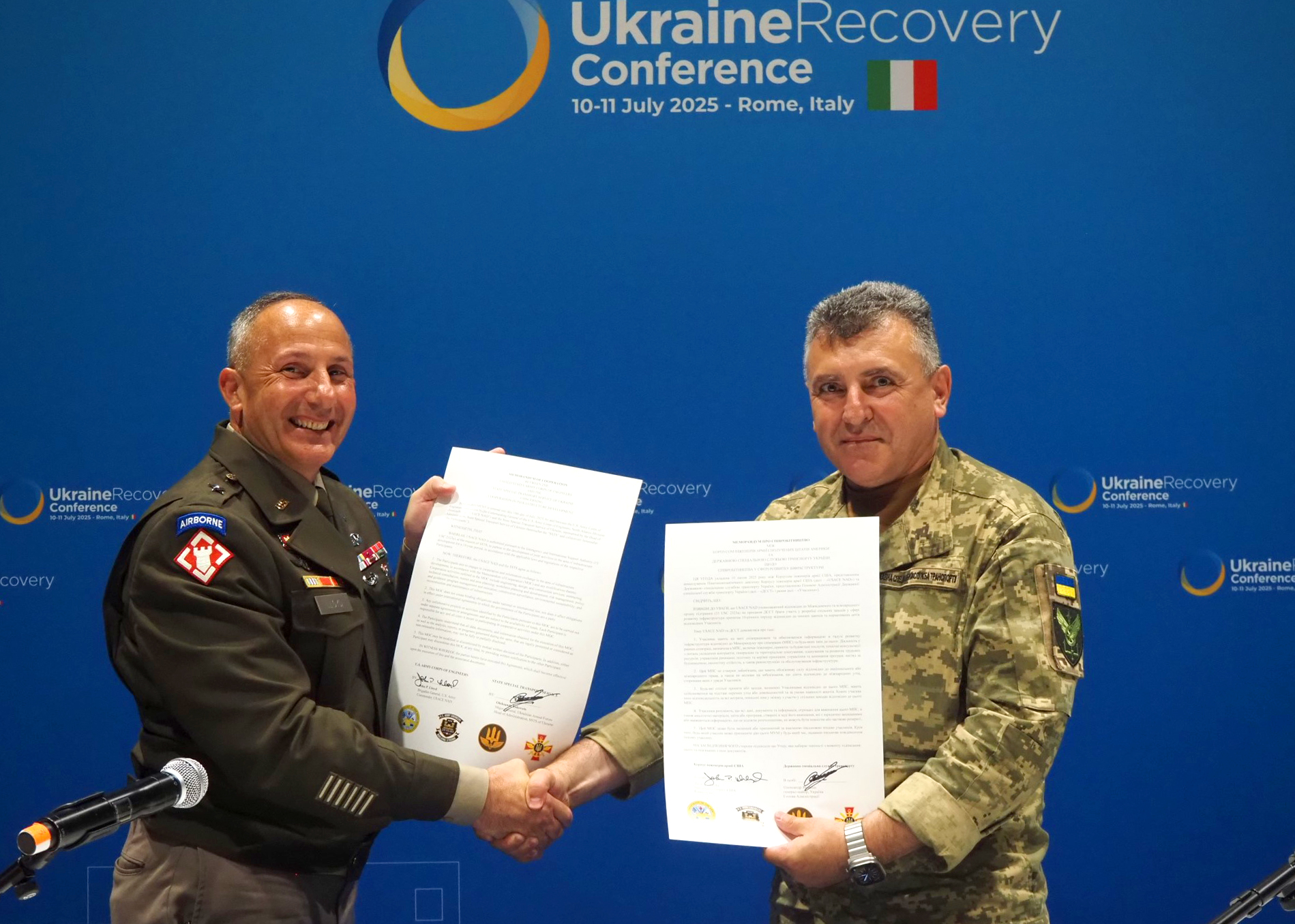 Europe District, U.S. Army Corps of Engineers - (From left) Mac ...