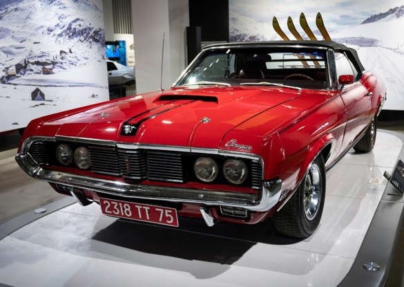 1969 Mercury Cougar XR-7 Convertible. Used on 1969 James Bond movie.