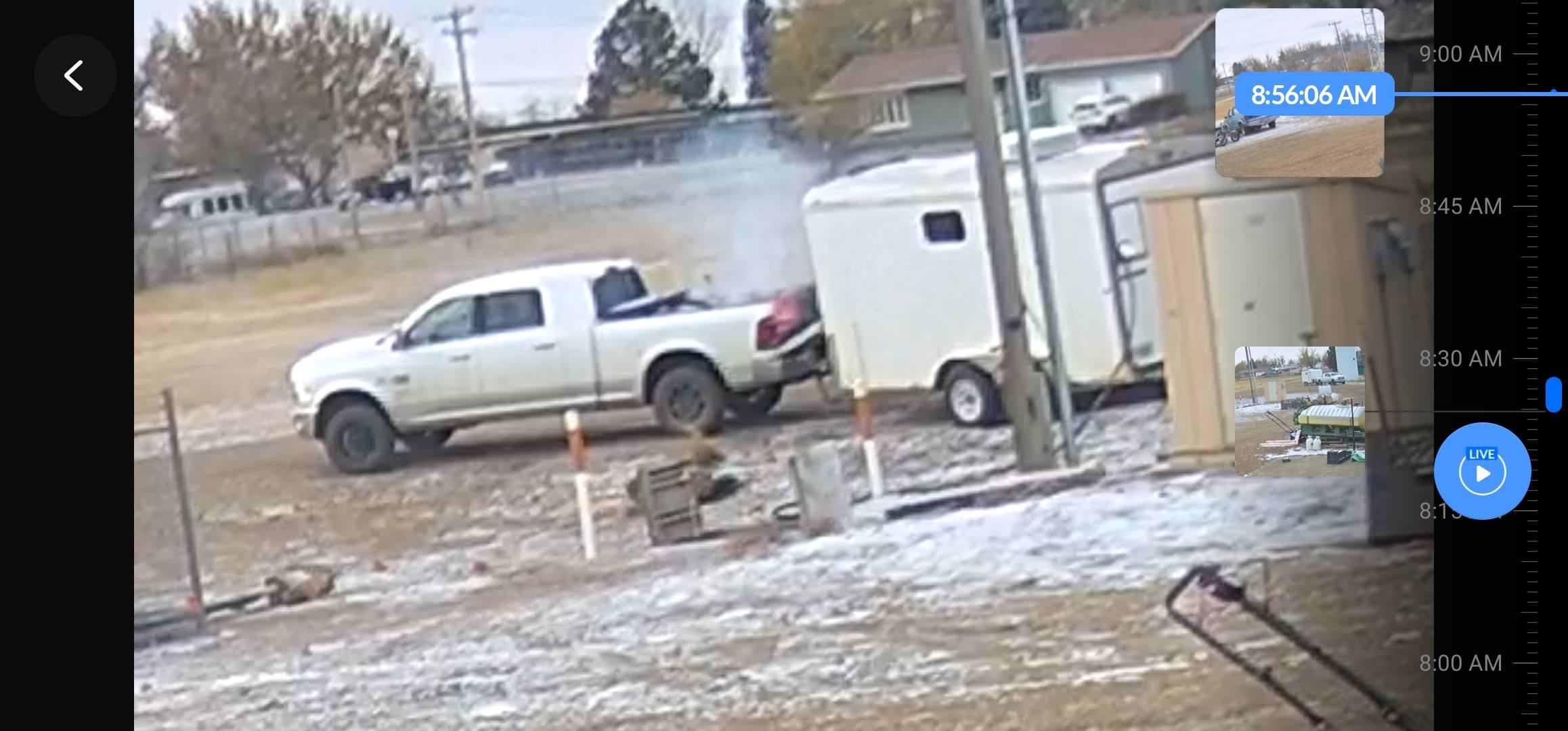 Fiber splicer near my shop. Generator in bed. | Facebook