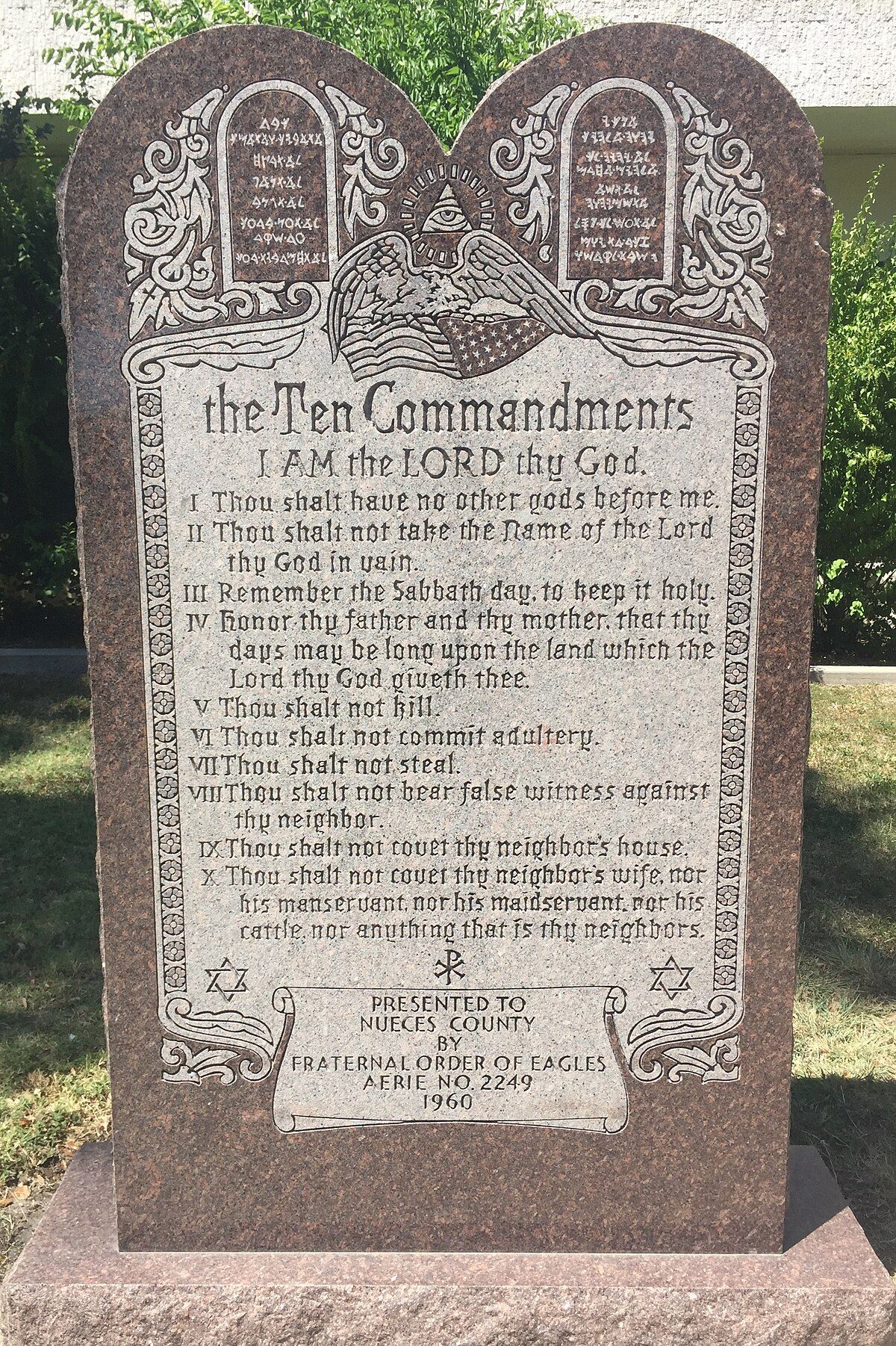 Corpus - 🚨 #BREAKING: Ten Commandments Coming to Texas Classrooms - The ...
