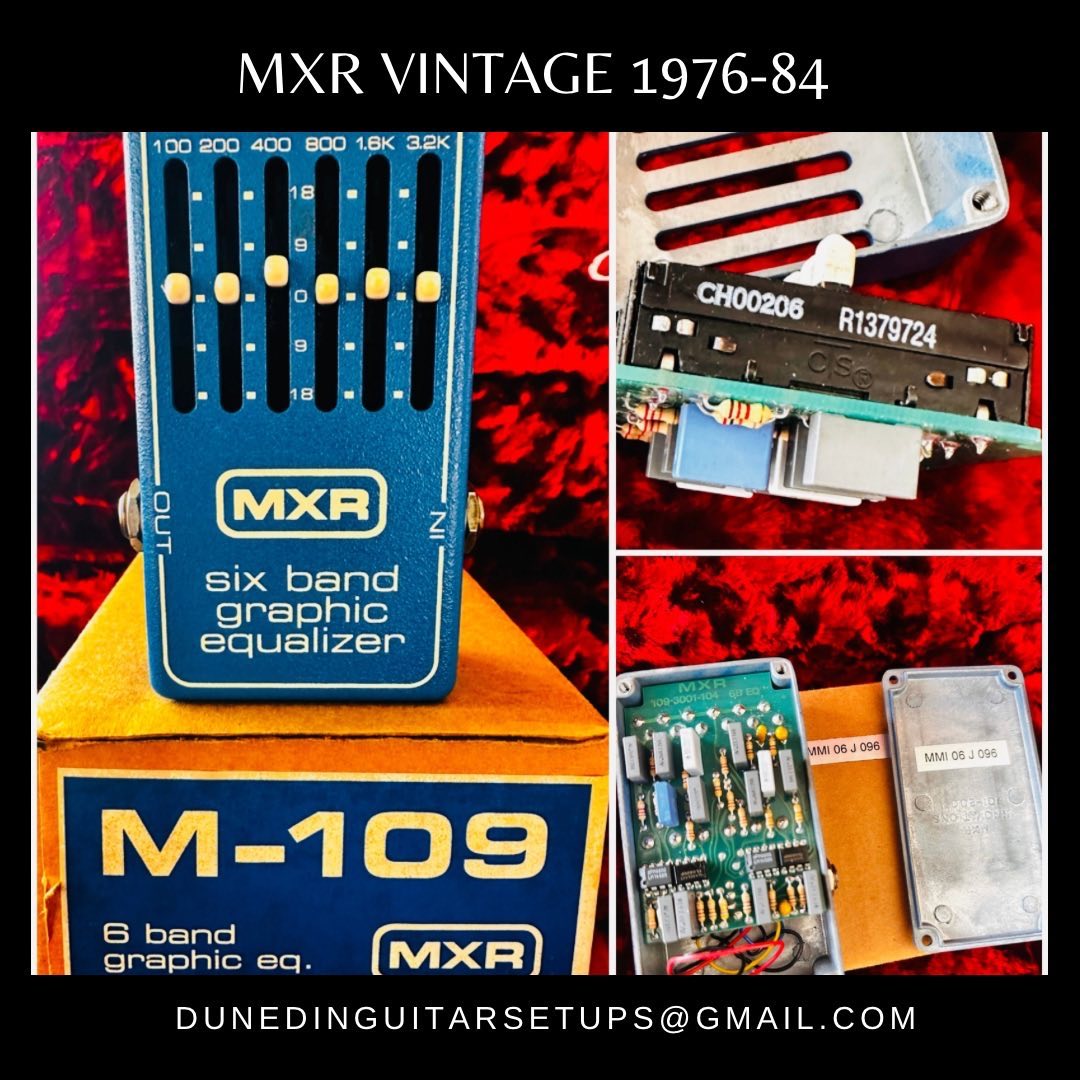 Kenny - Available Now. MXR M-109 Six Band Graphic Equalizer This