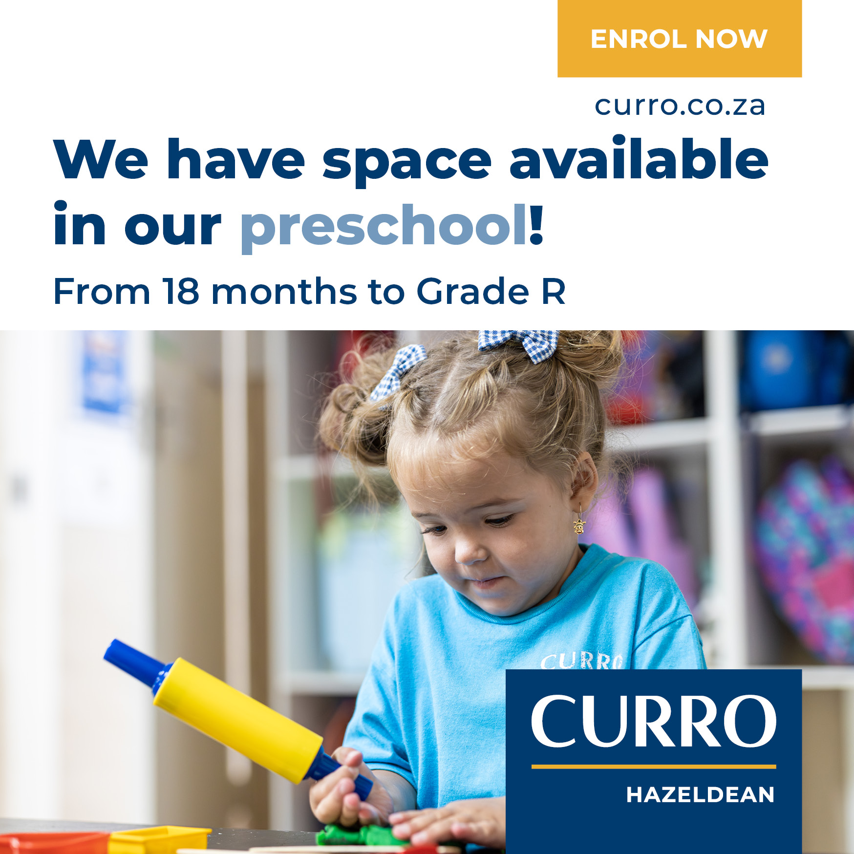 Curro Hazeldean Preschool - 🌈 Big dreams start small! Our preschool ...