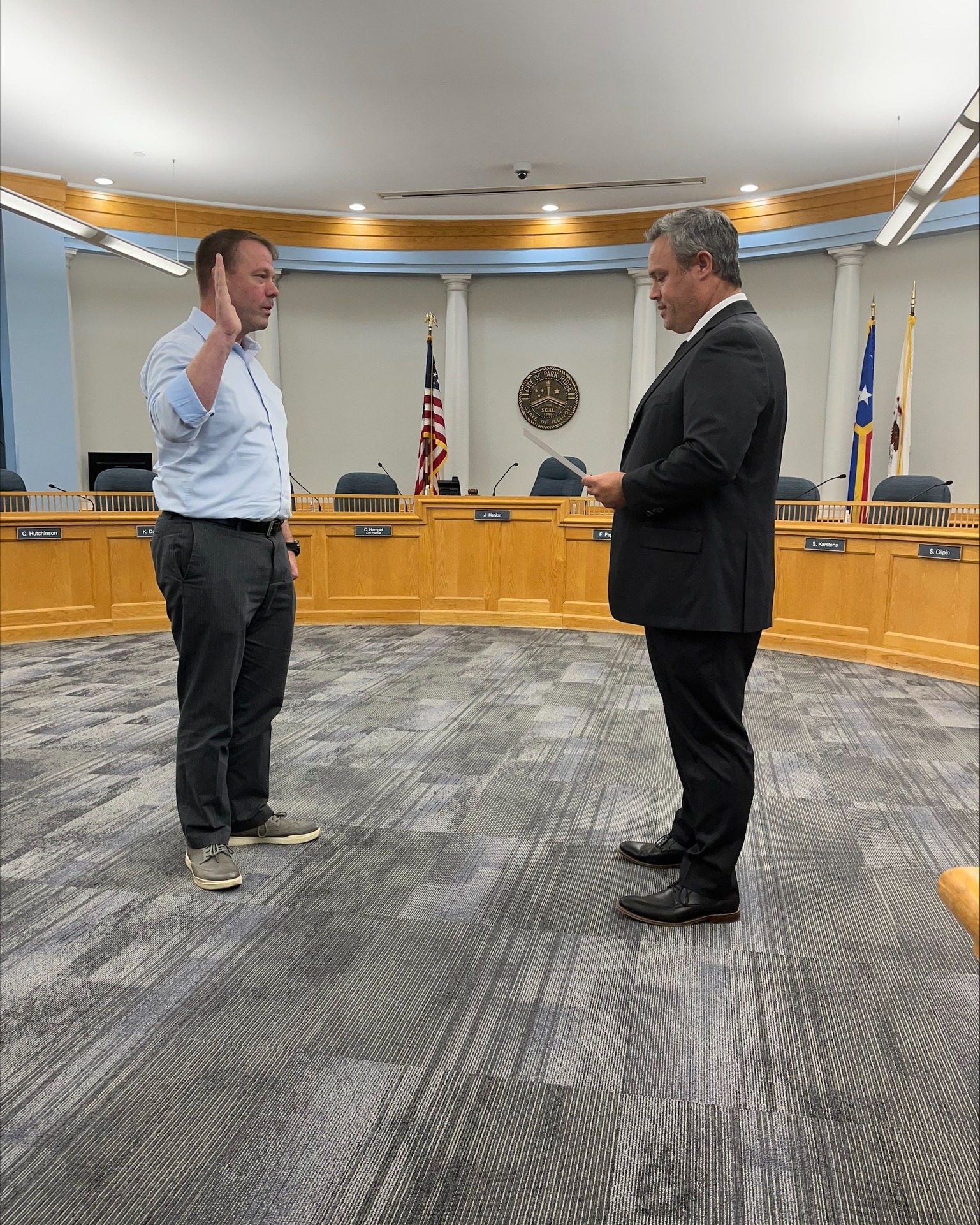📸 City Clerk Michael Lupo... - City of Park Ridge | Facebook