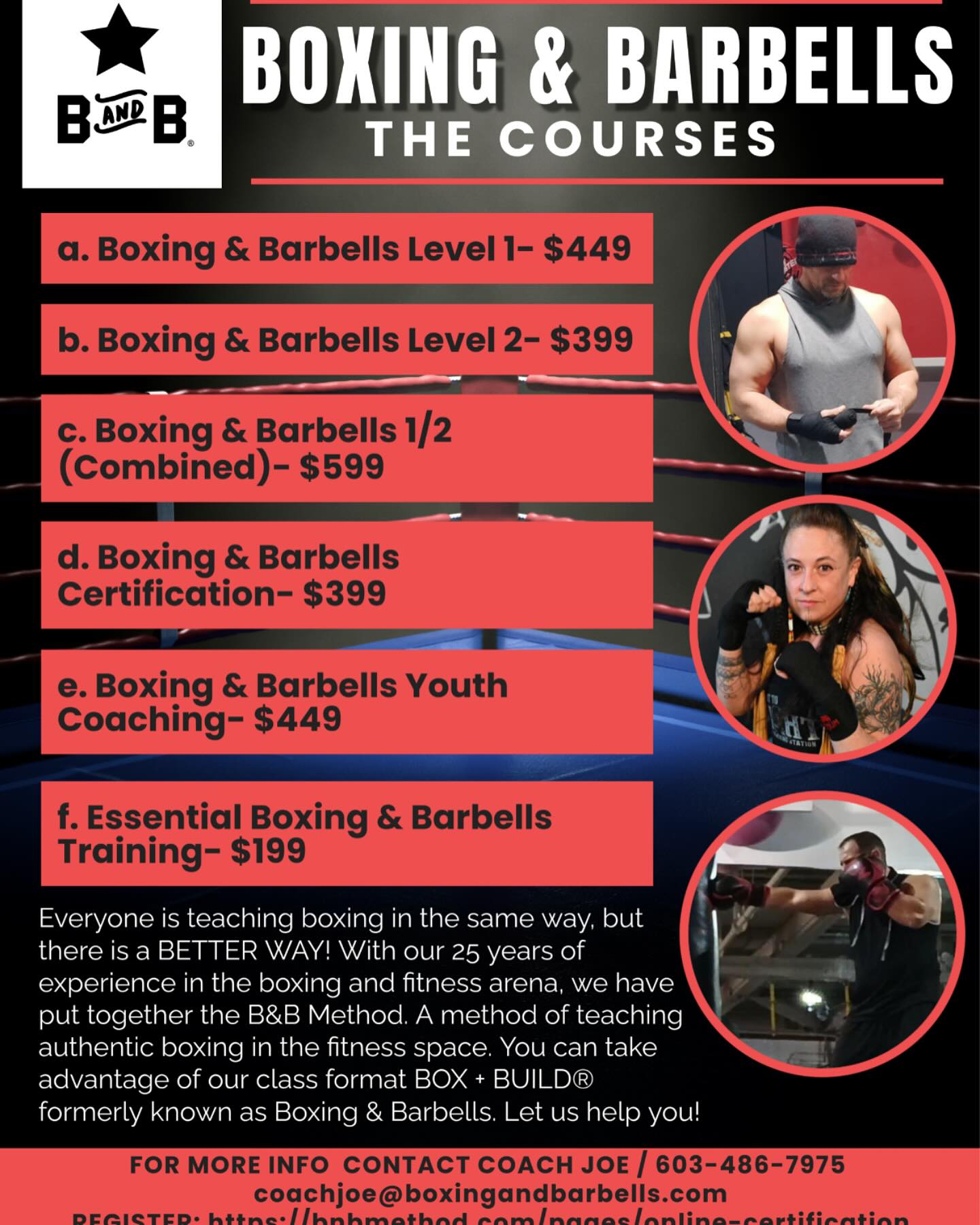 B & B Method - 🥊 Everyone is teaching boxing in the same... | Facebook