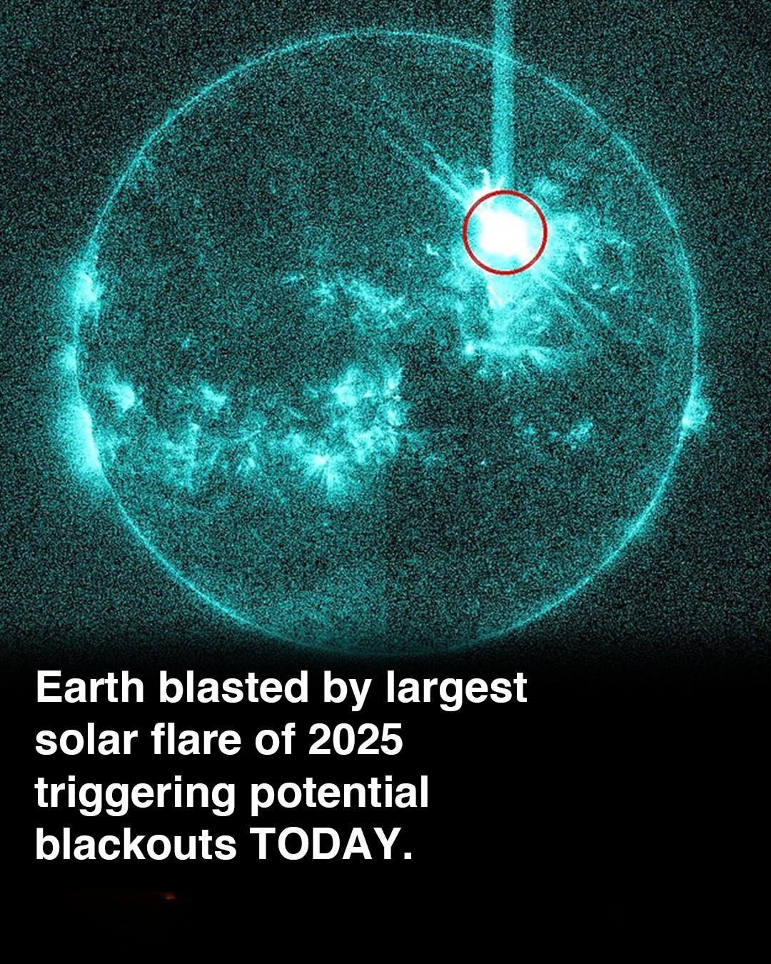 Weird - 🌞 Earth Just Hit by the Biggest Solar Flare of 2025! ⚡️ The Sun ...