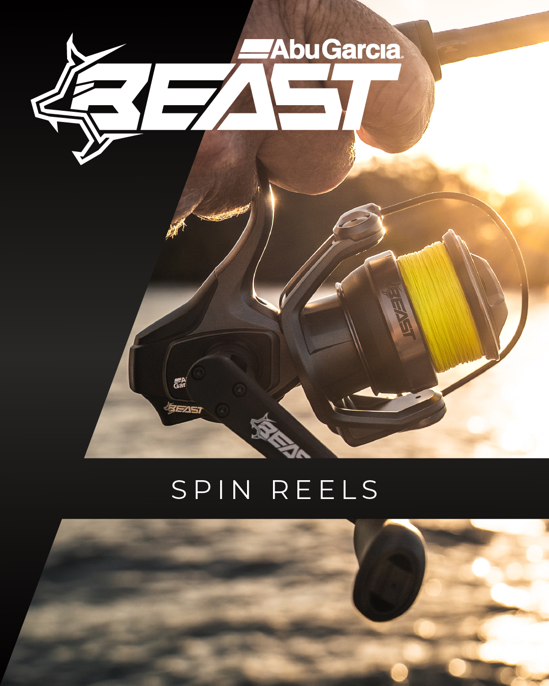 abu garcia beast reel 400 LP  Team Rhino Outdoors LLC the reel delivers speed and power in one compact Abu Garcia Beast 200 Low