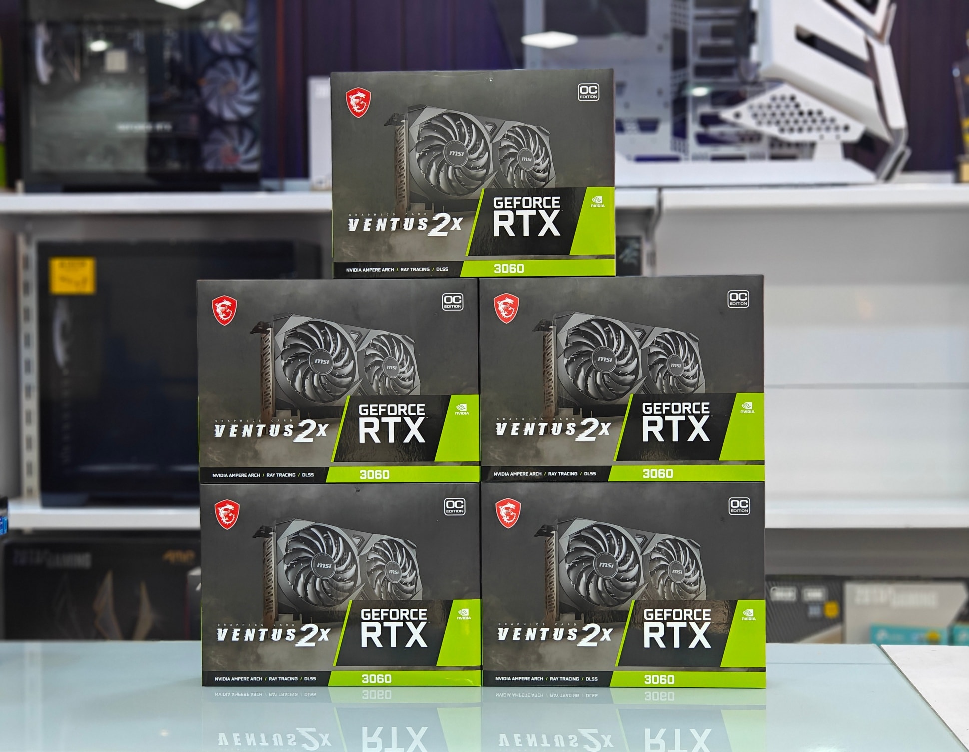 ? MSI GEFORCE RTX 3060 VENTUS 2X OC 12GB GDDR6 NEW STOCK ARRIVED 