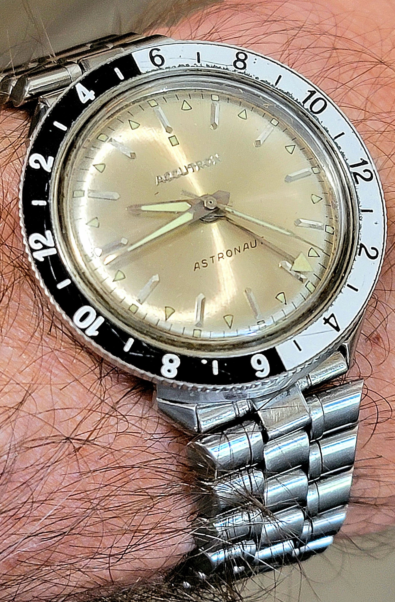 Vintage Bulova Accutron JB Champion Bullet Link Bracelet for Astronaut & etc. | Australia