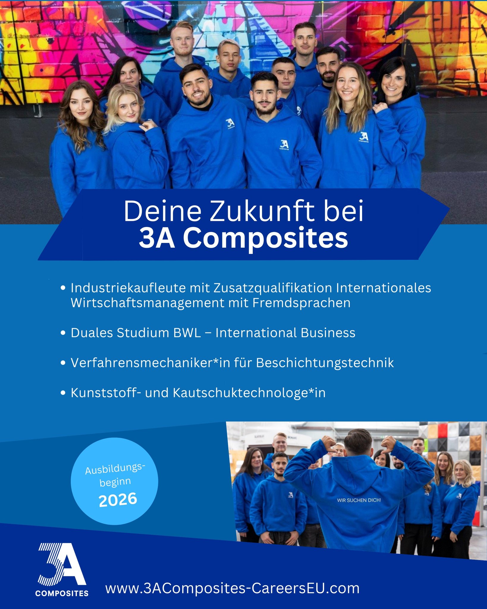 site news // SINGEN 🎓... - 3A Composites Careers Europe | Facebook