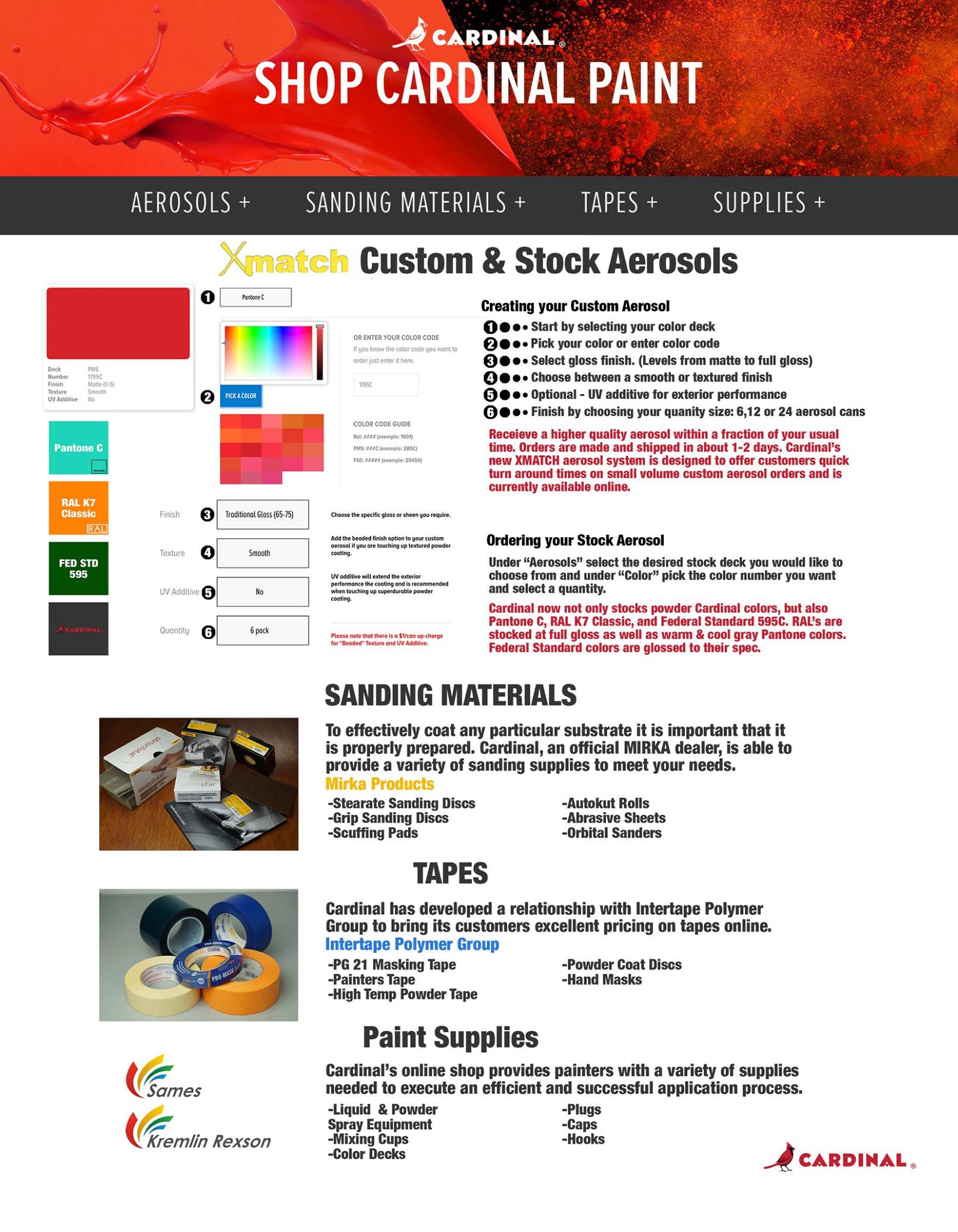 Cardinal Paint & Powder | South El Monte CA