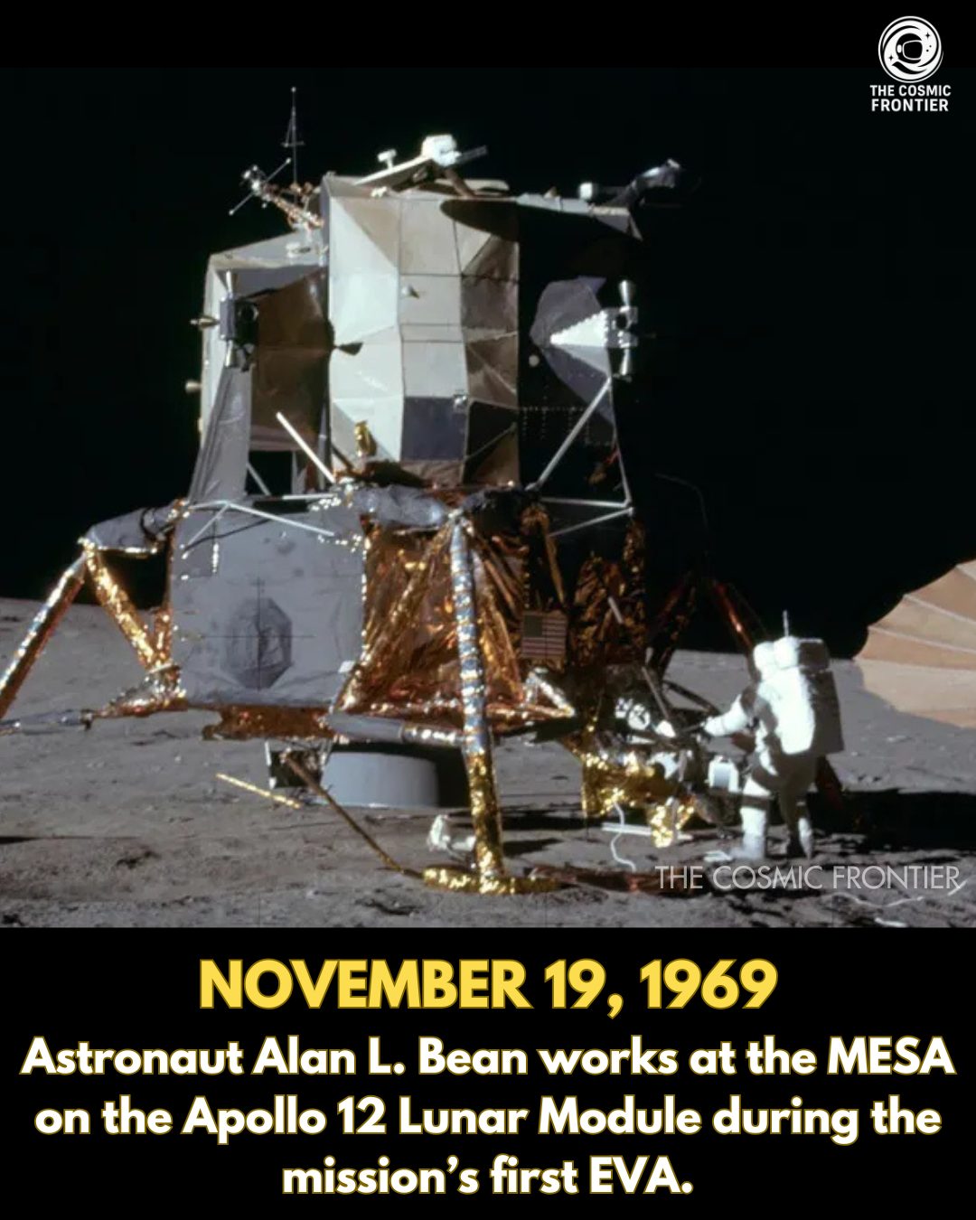The Cosmic - On November 19, 1969, during the Apollo 12 mission, Lunar ...