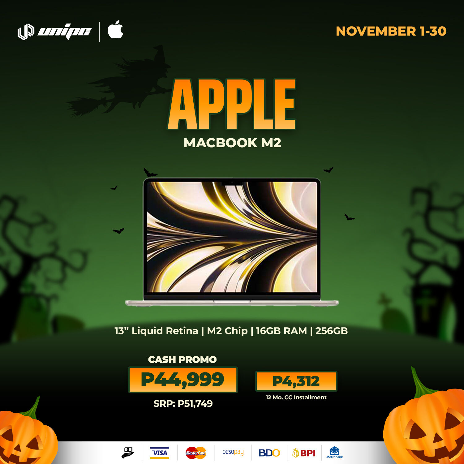 UniPC - Create smarter with MacBook M2, blazing-fast, super smooth, at ...