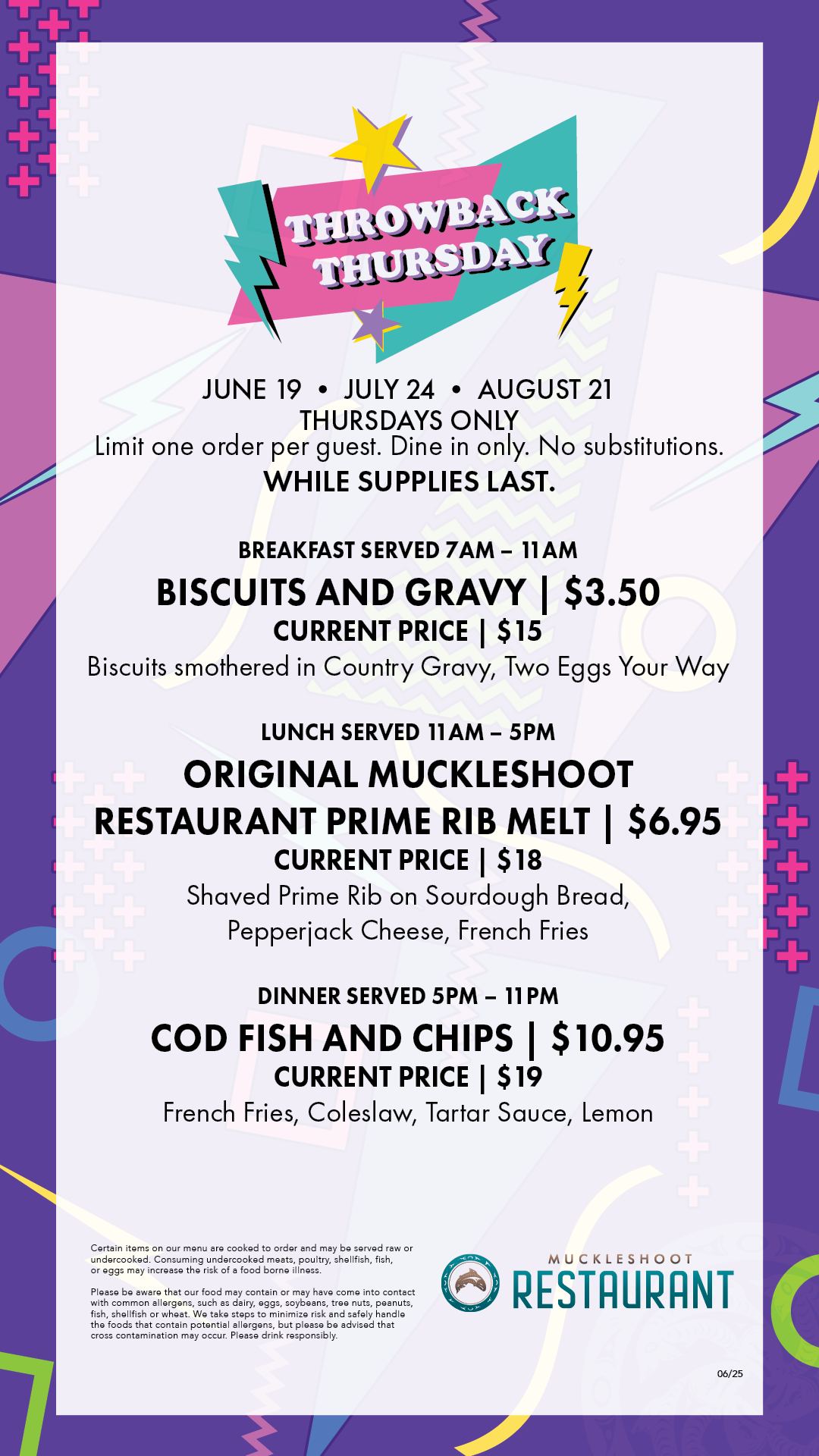 ⚡ Throwback Thursdays return... - Muckleshoot Casino Resort | Facebook