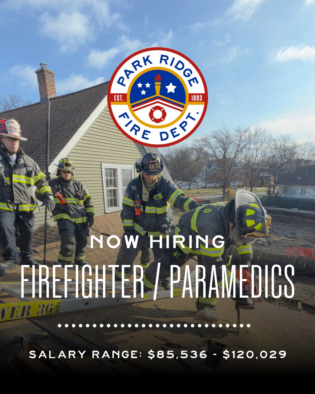City - 🚒 The Park Ridge Fire Department is hiring! We're looking for ...