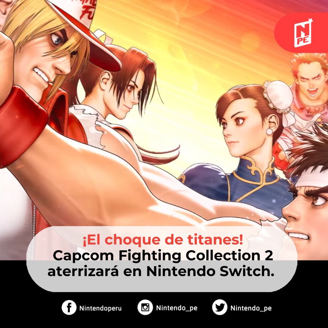 Nintendo - Capcom Fighting Collection 2 llega a Switch el 16 de mayo de ...